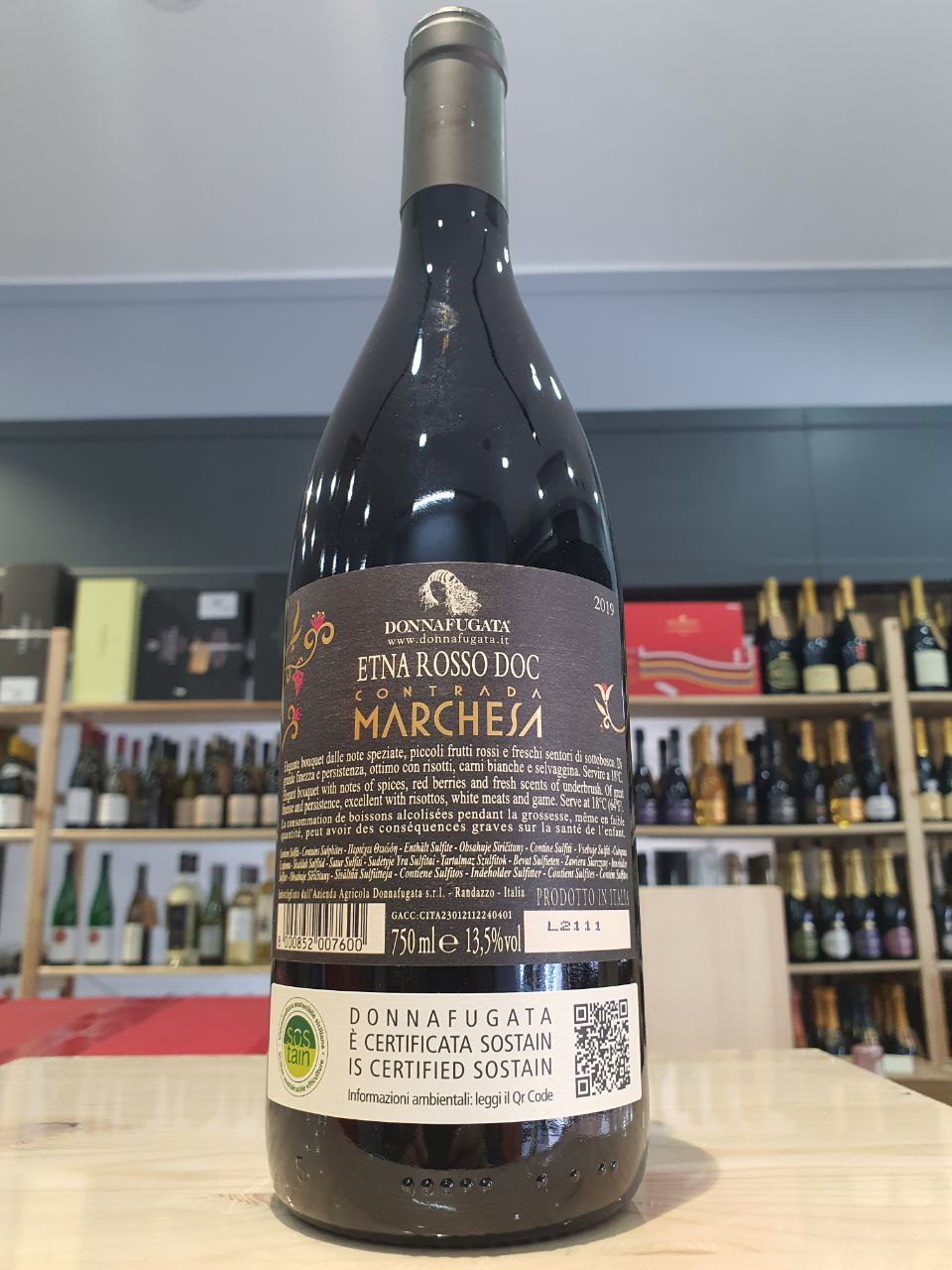 Confezione Contrada Marchesa Etna Rosso DOC 2019 - Donnafugata
