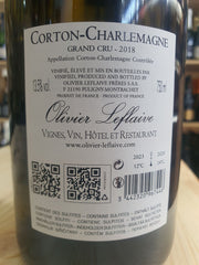 Corton-Charlemagne Grand Cru 2018 - Olivier Leflaive