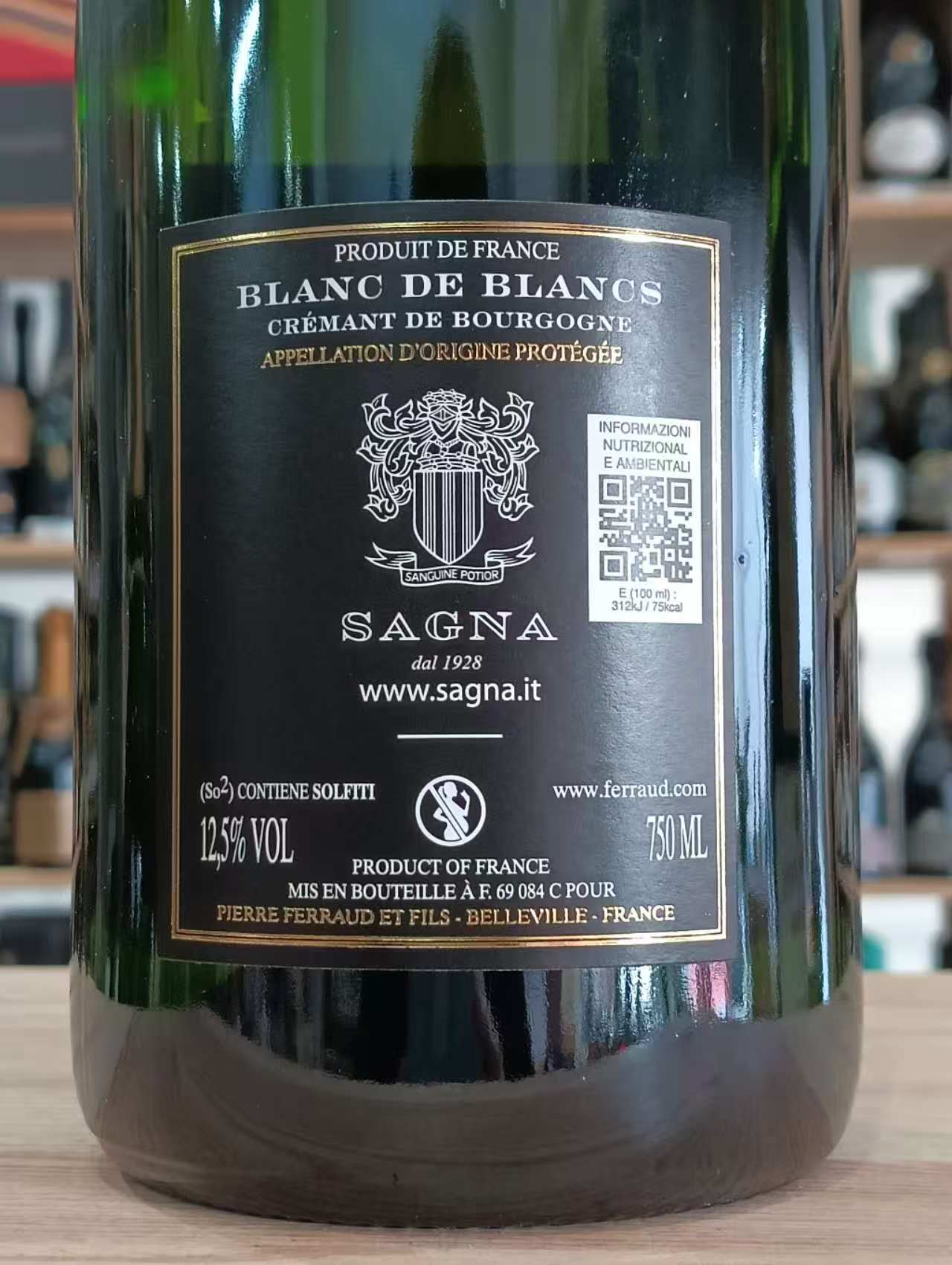 Cremant De Bourgogne Blanc de Blancs Brut - Pierre Ferraud & Fils