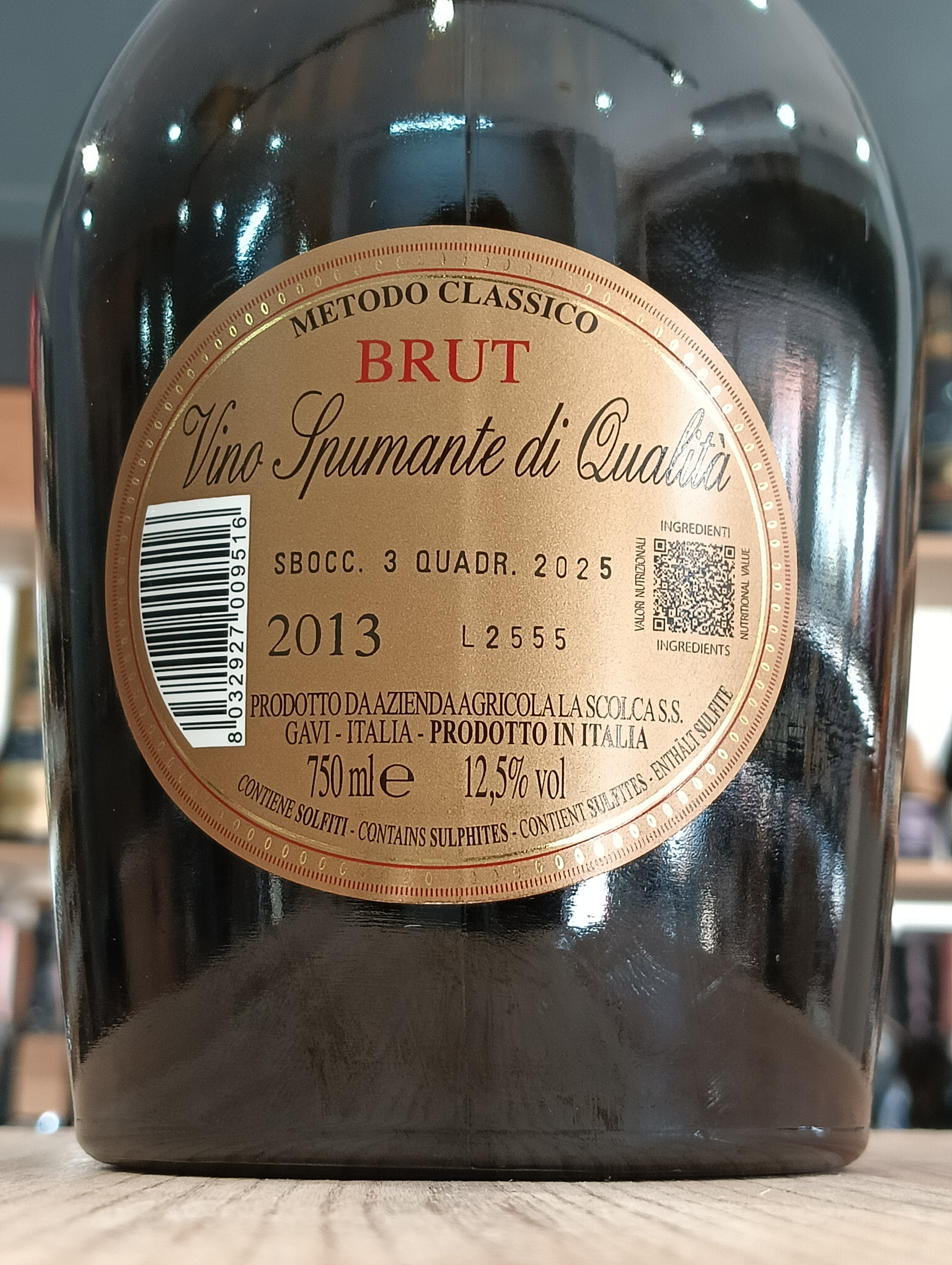 D'Antan Brut Millesimato 2013 Soldati La Scolca