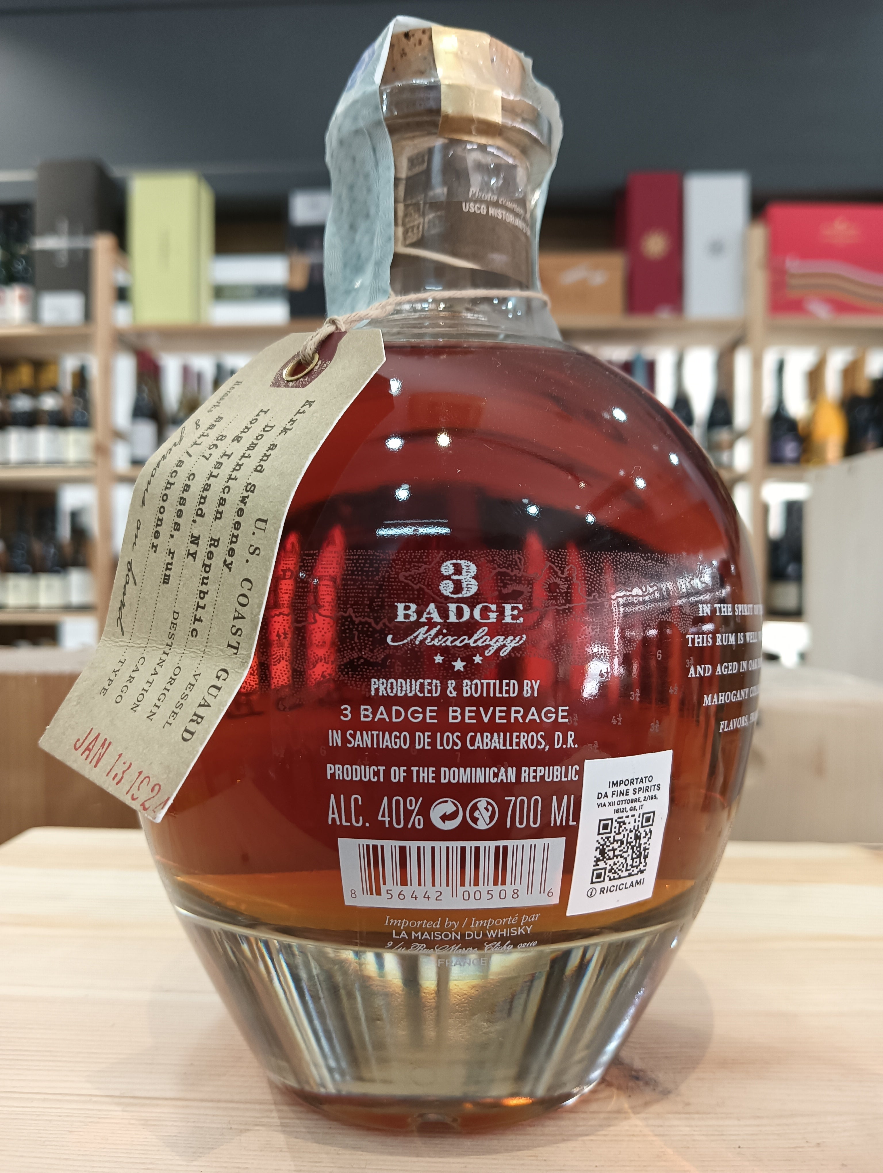 Dominican Rum Reserva - Kirk and Sweeney