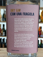 Dry Gin con Uva Fragola - Distilleria Negroni