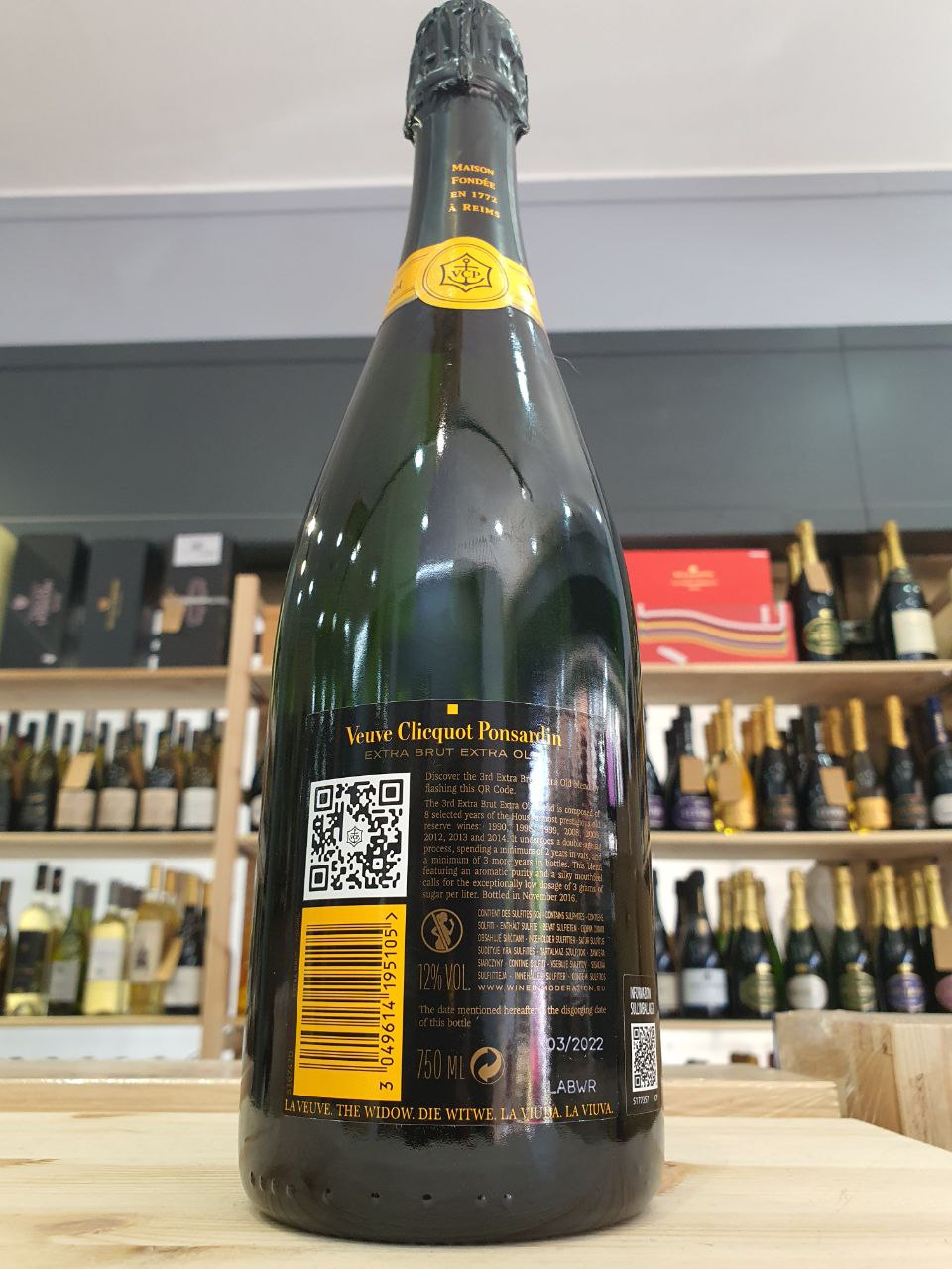 Veuve Clicquot Extra Brut Extra Old Edizione 3