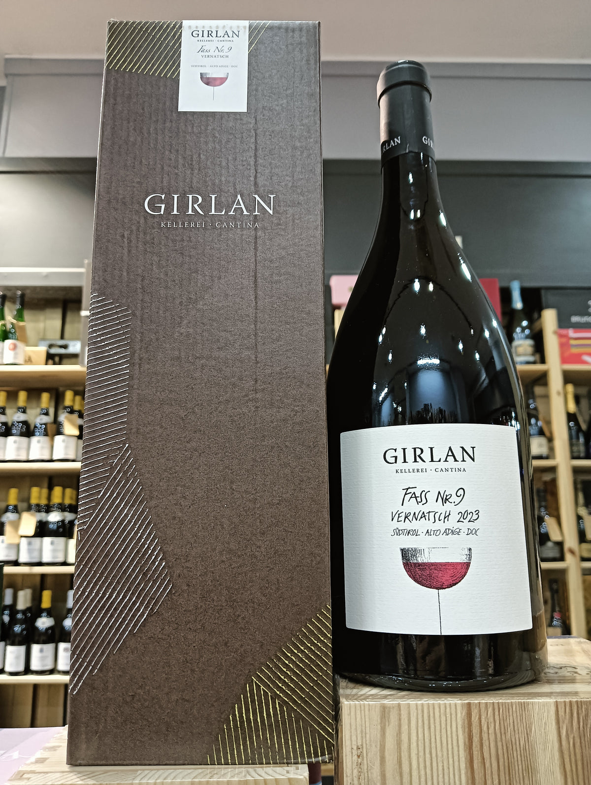 Fass Nr.9 Vernatsch Magnum 2023 (Astucciato) - Girlan