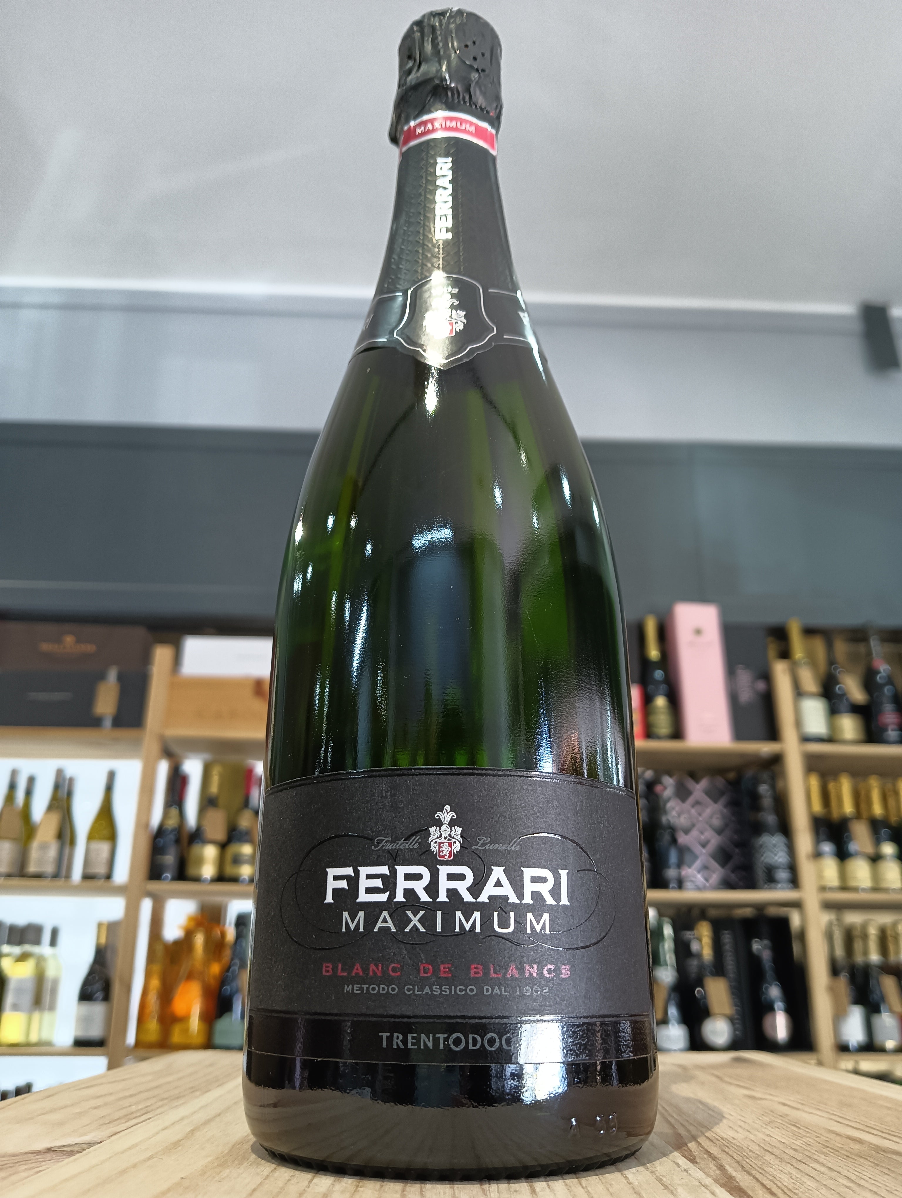 Ferrari Maximum Blanc de Blancs Trento DOC Brut - Con Astuccio