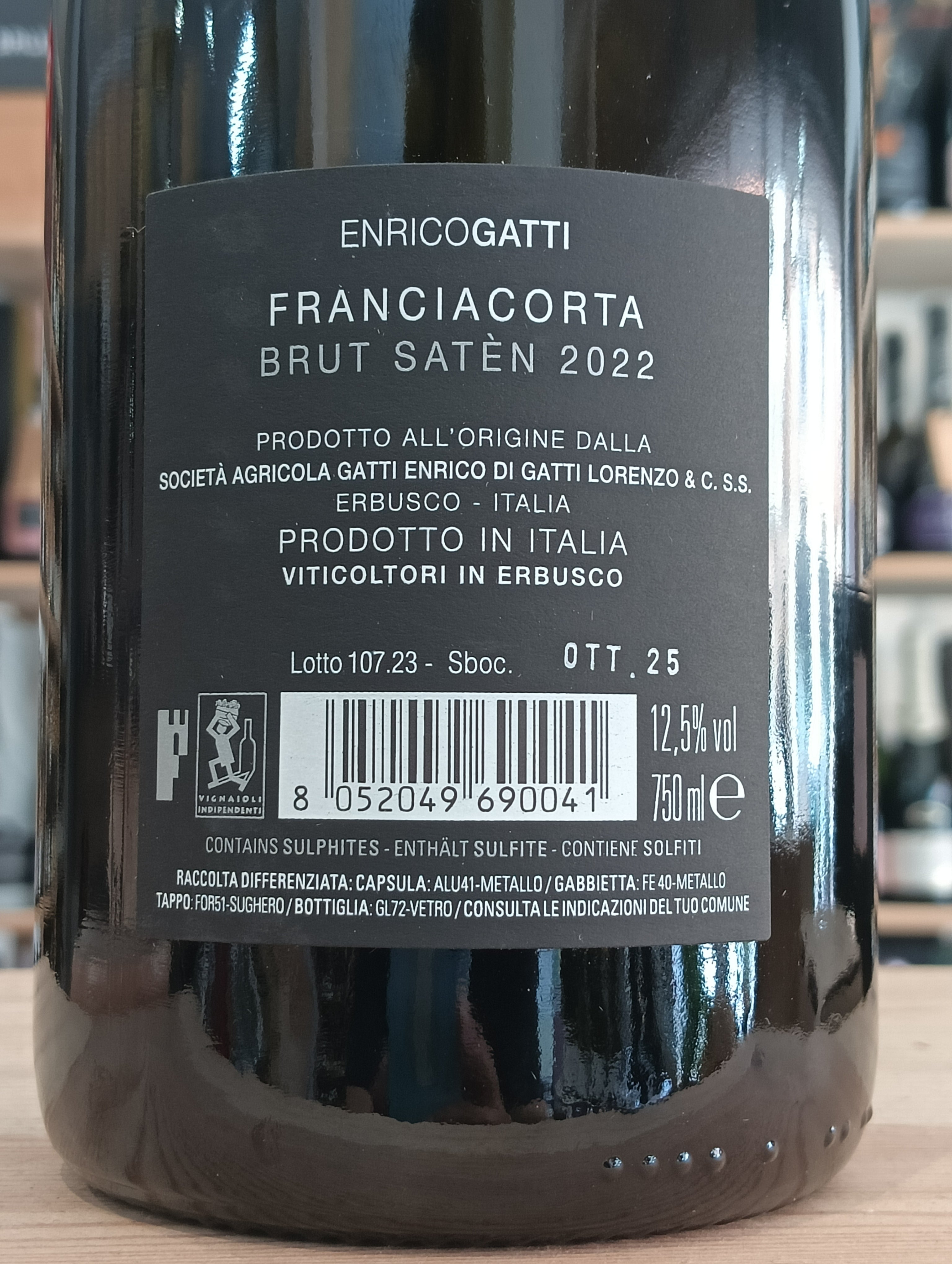 Franciacorta DOCG Satèn 2022 Enrico Gatti