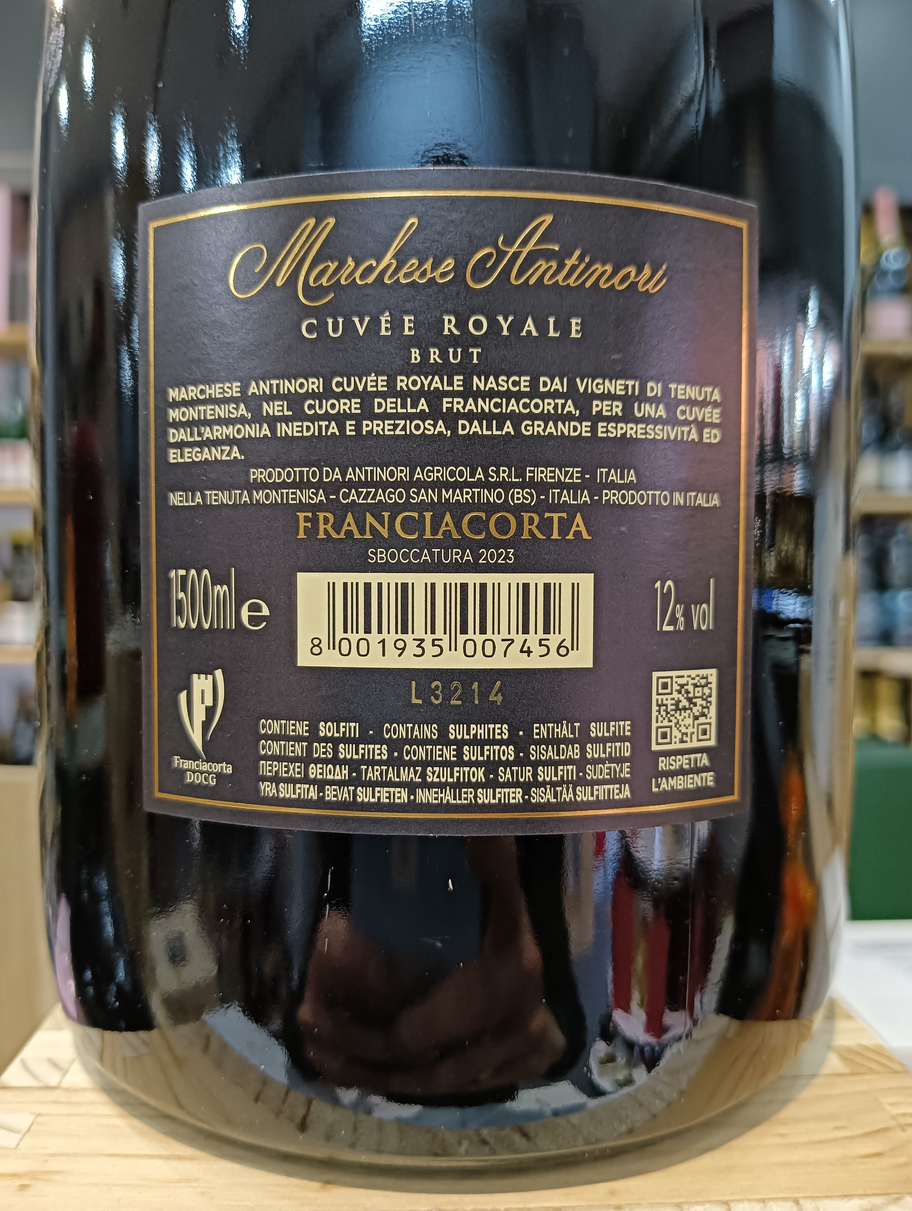Franciacorta Magnum Cuvée Royale (Astucciato) - Marchese Antinori