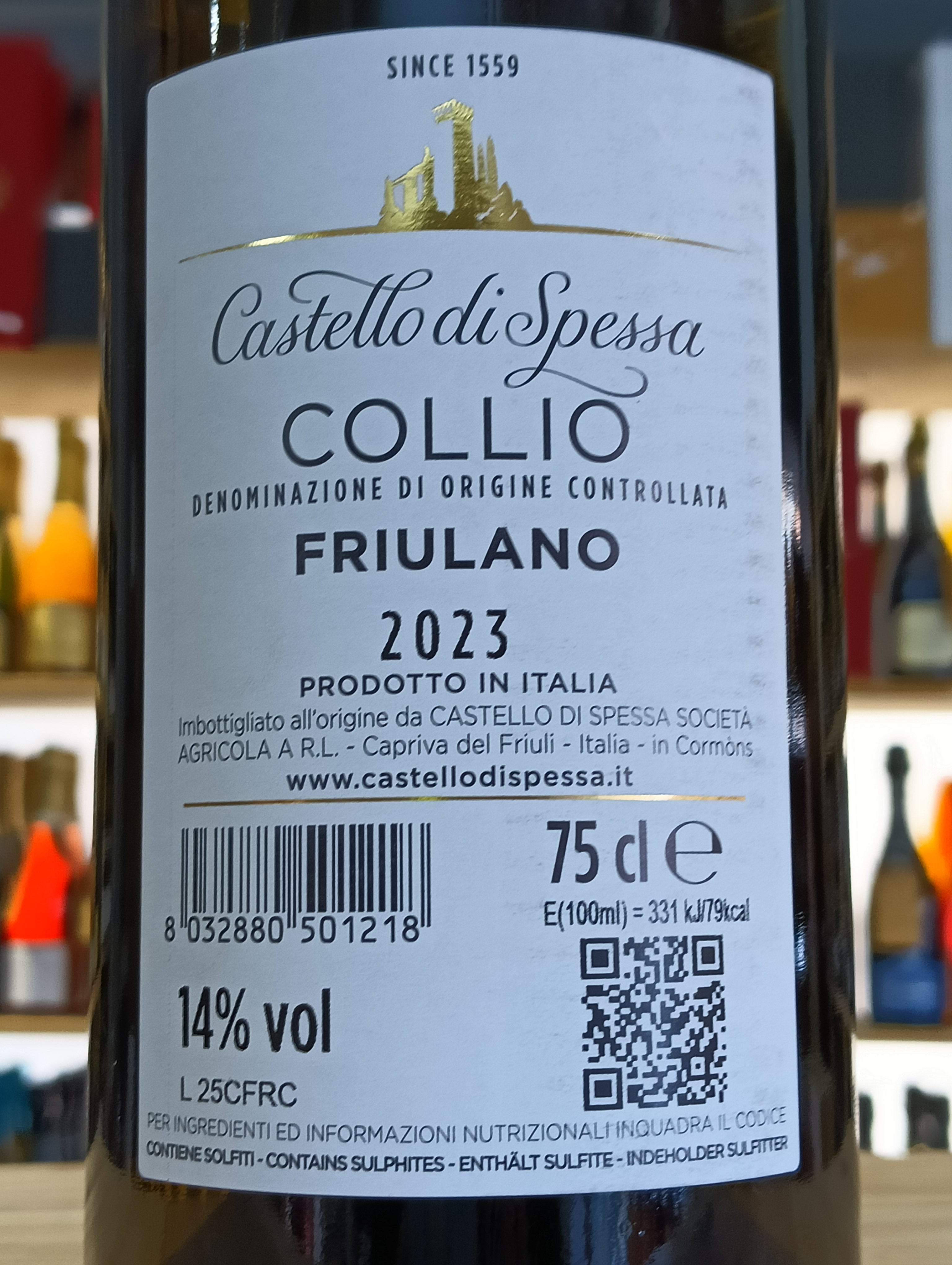 Friulano "Rassauer" 2023 Collio DOC - Castello di Spessa