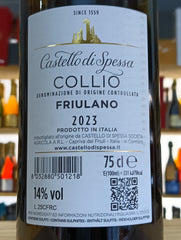 Friulano "Rassauer" 2023 Collio DOC - Castello di Spessa