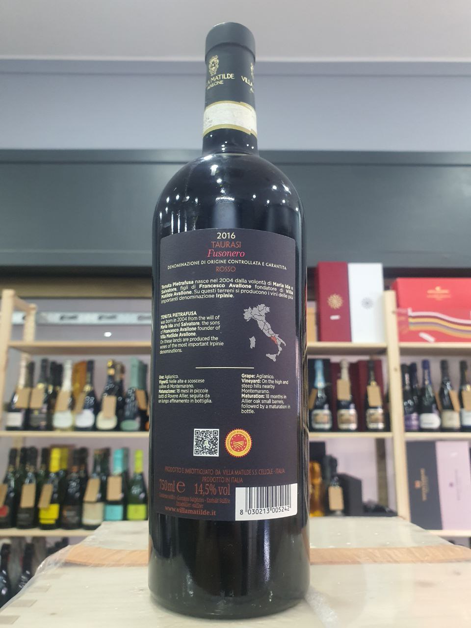 Fusonero Taurasi DOCG 2016 - Villa Matilde