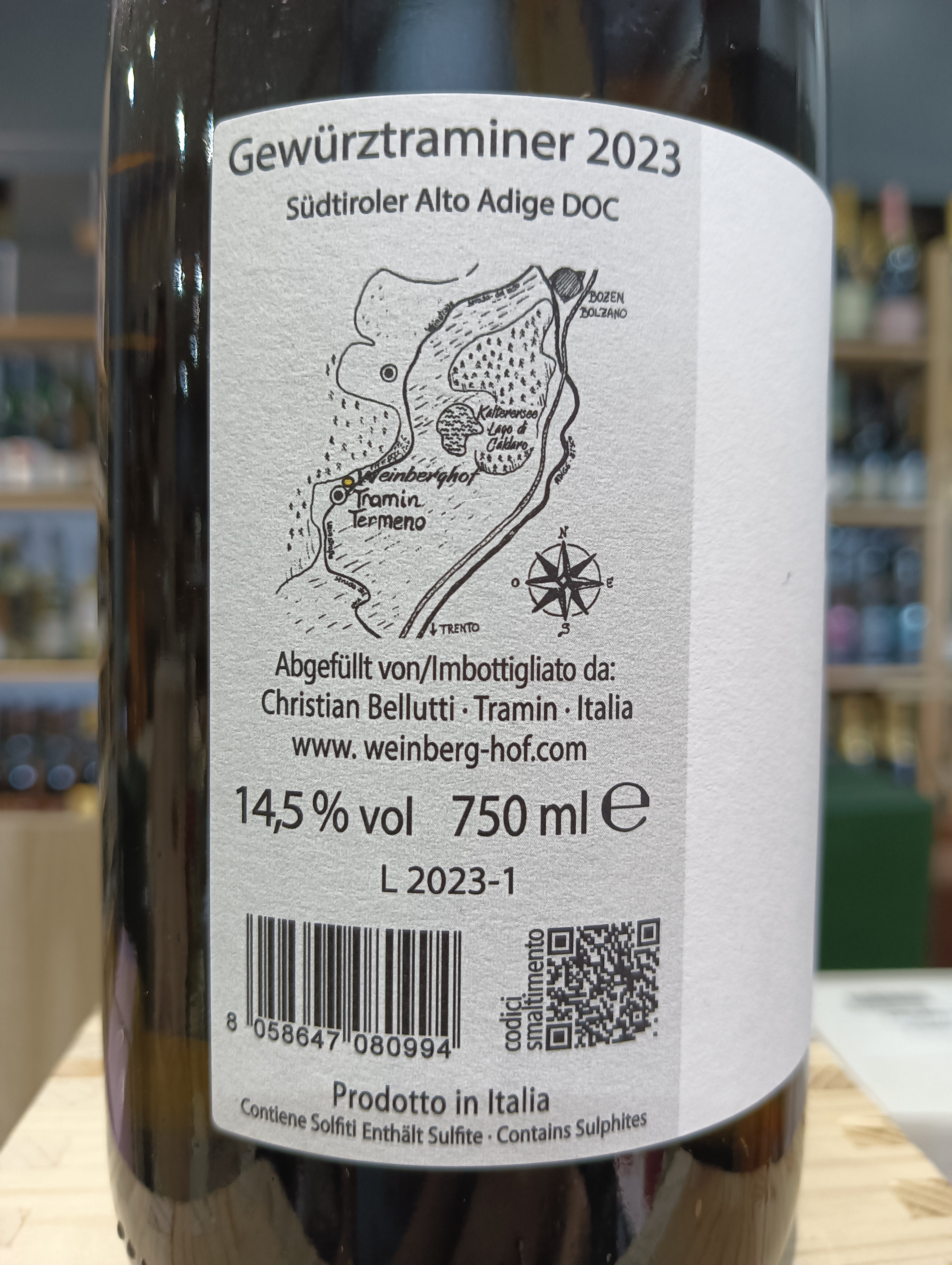 Gewürztraminer 2023 - Bellutti Weinberghof