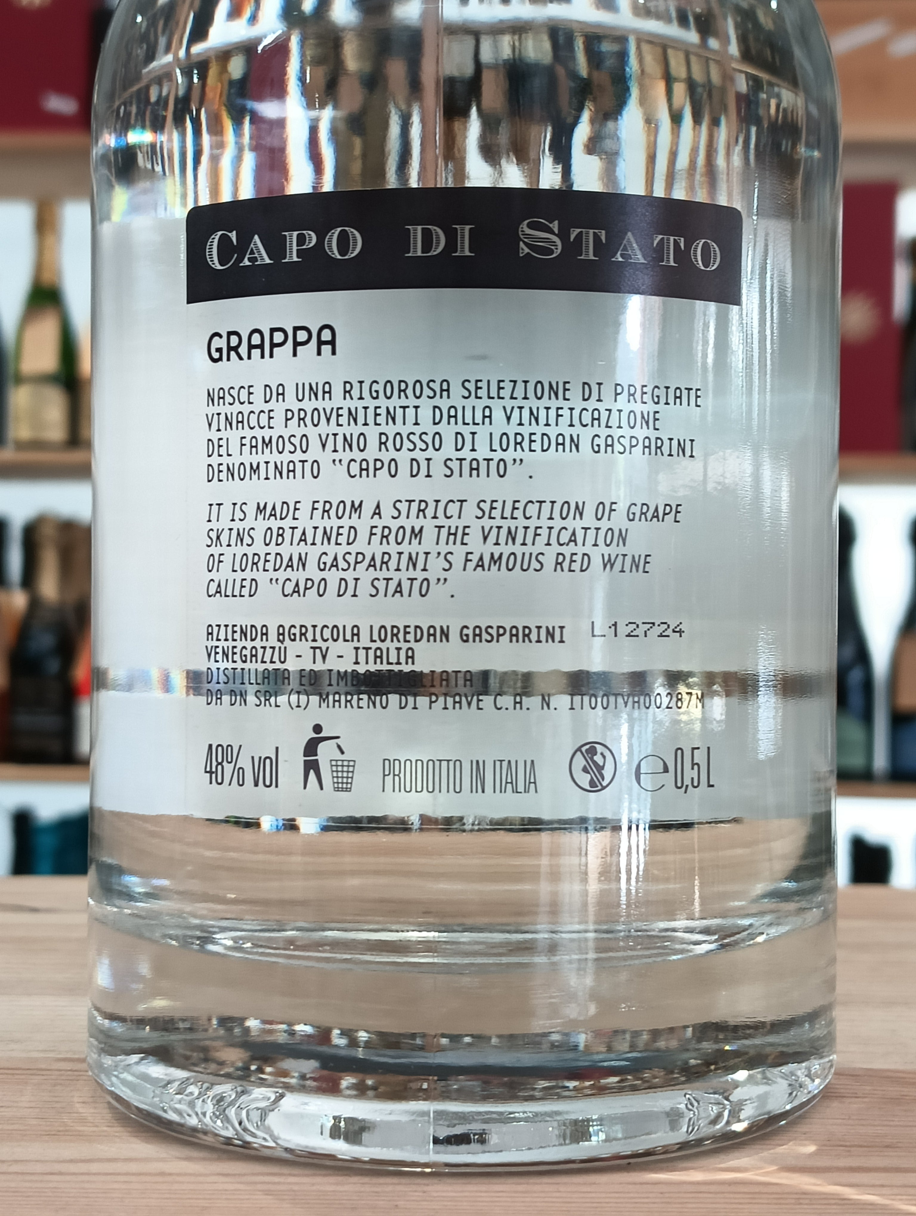 Grappa Capo Di Stato - Loredan Gasparini (Astucciata)