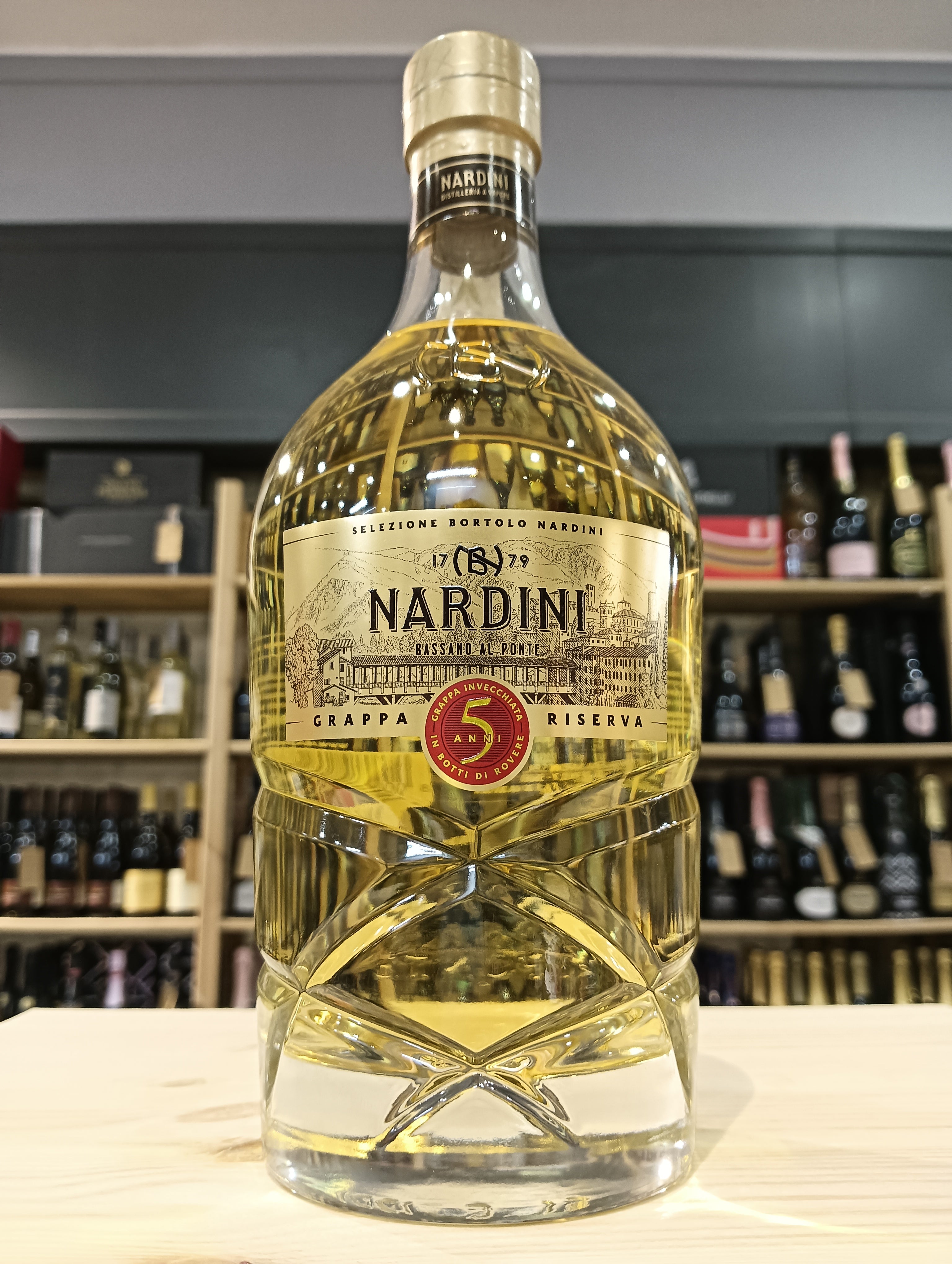 Grappa Riserva Selezione Nardini 5 anni (Confezione)