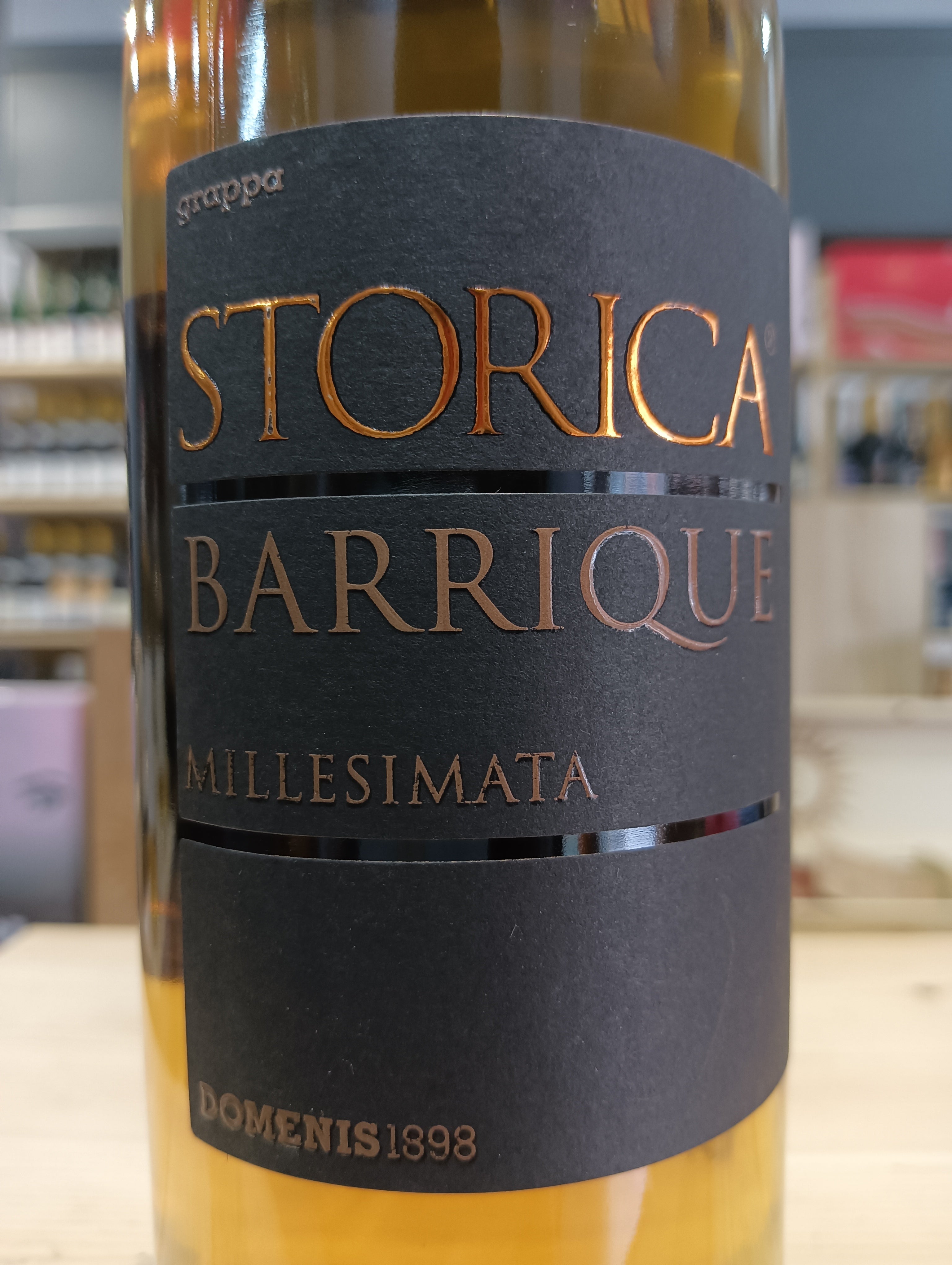 Grappa Riserva Storica Barrique Millesimata - Domenis1898 (Astucciata)