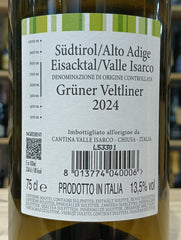 Grüner Veltliner 2024 Cantina Valle Isarco DOC Alto Adige
