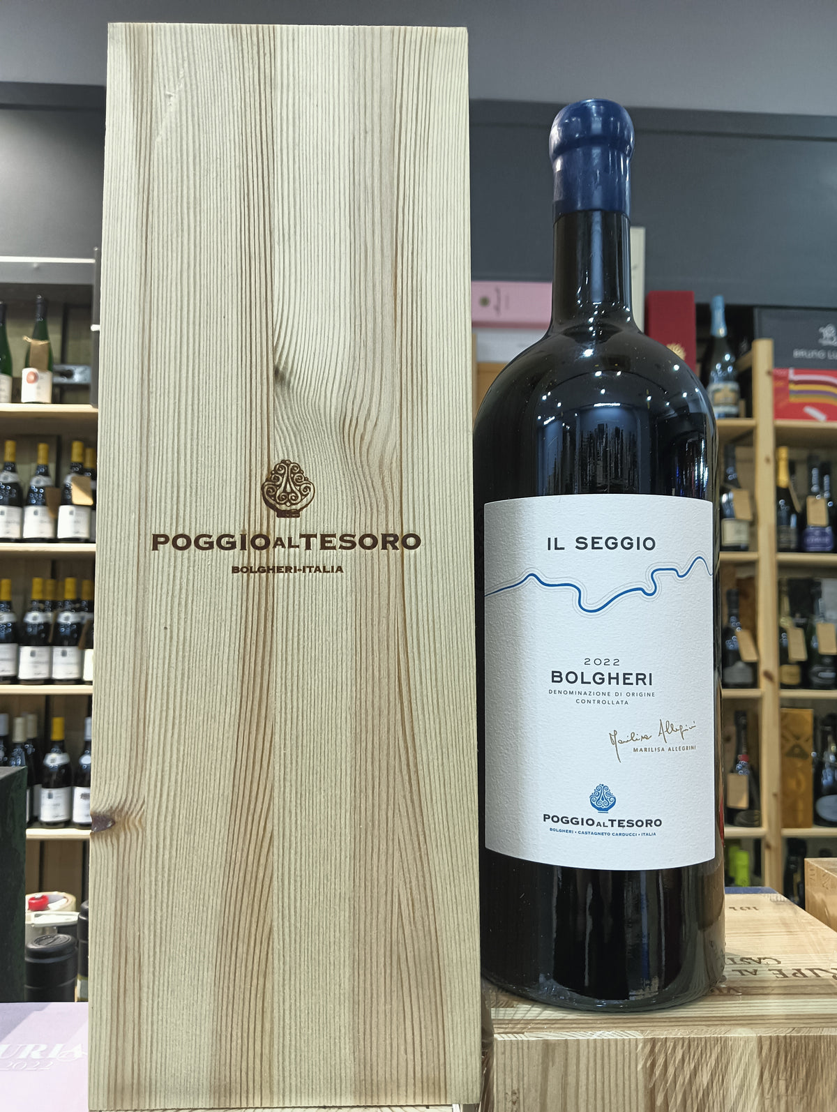 Il Seggio 2022 Magnum - Poggio al Tesoro (Cassetta legno)