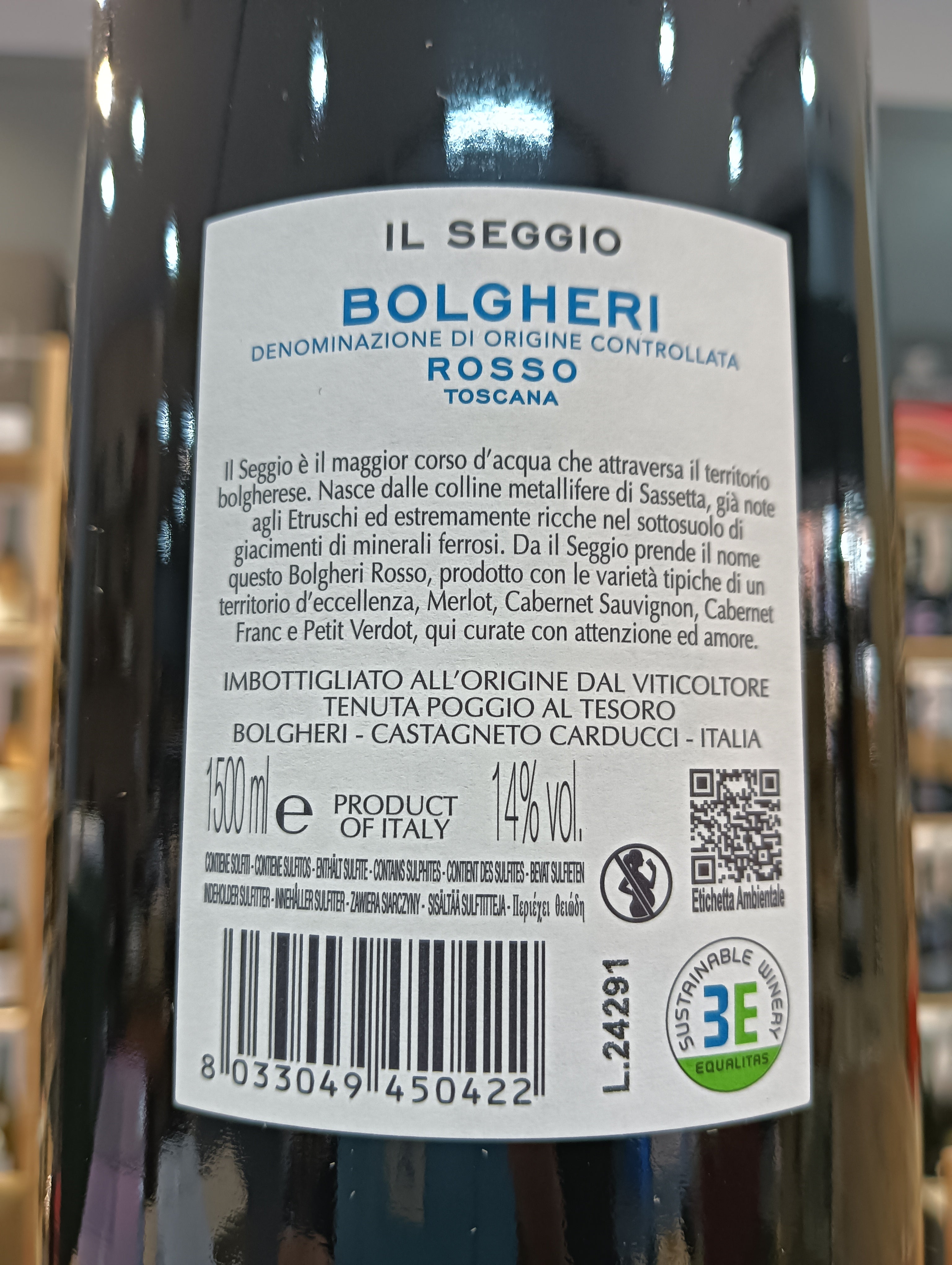 Il Seggio 2022 Magnum - Poggio al Tesoro (Cassetta legno)