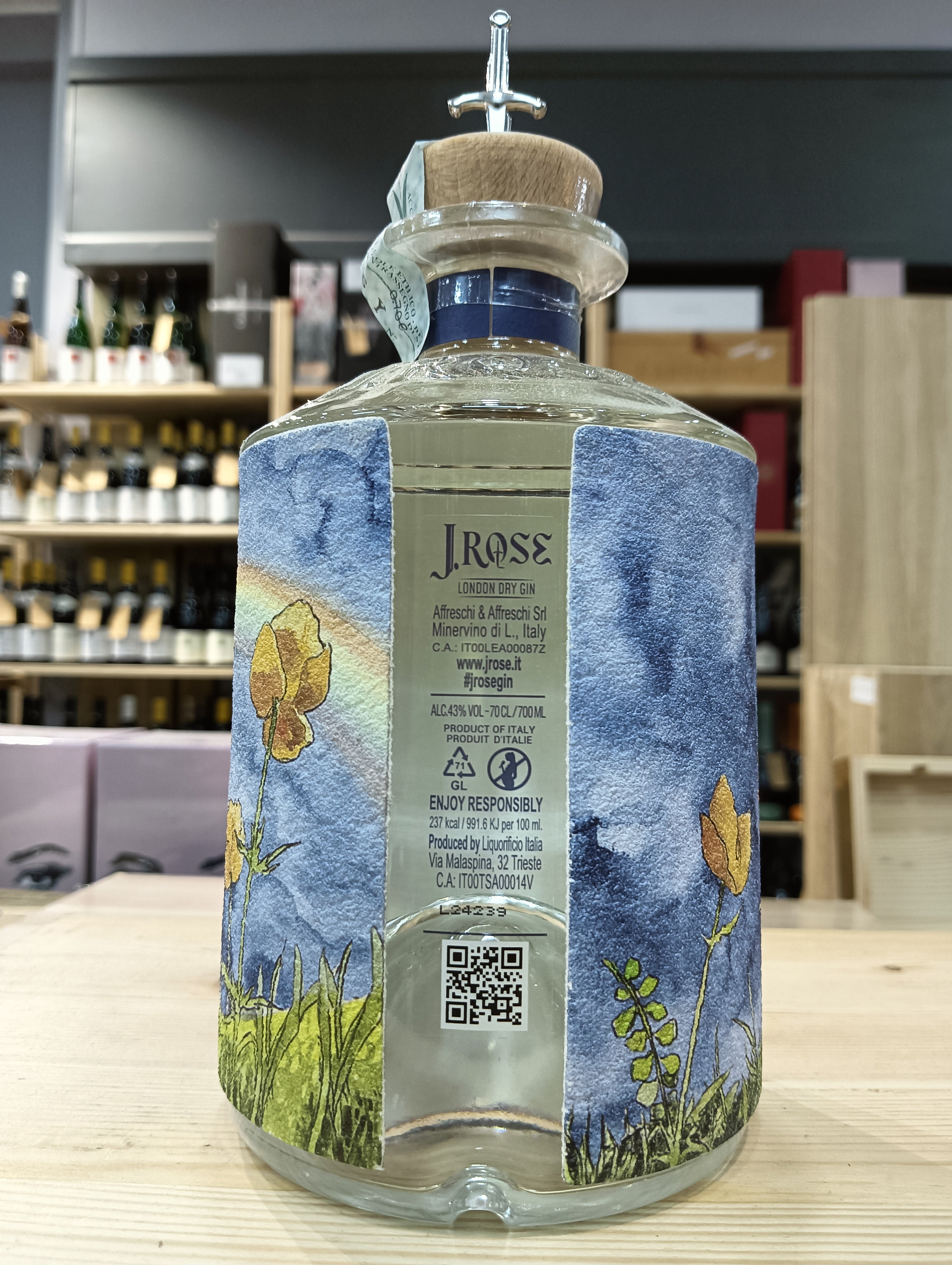 J.Rose London Dry Gin - JR04
