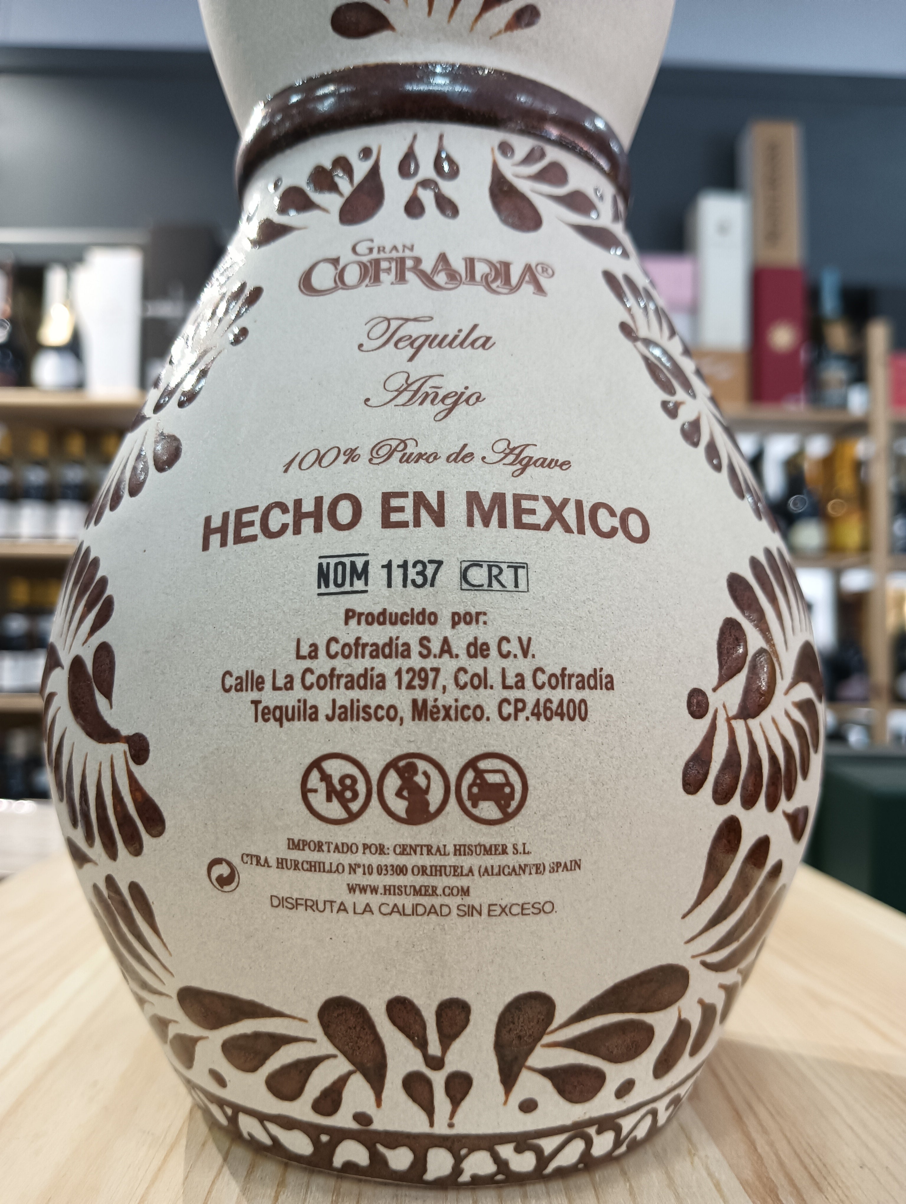 Tequila Gran Cofradia Anejo - La Cofradia