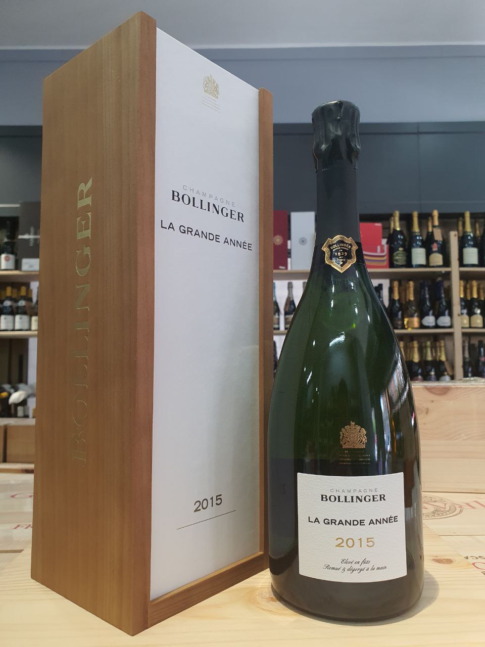 Champagne Bollinger La Grande Année 2015 (Confezione)