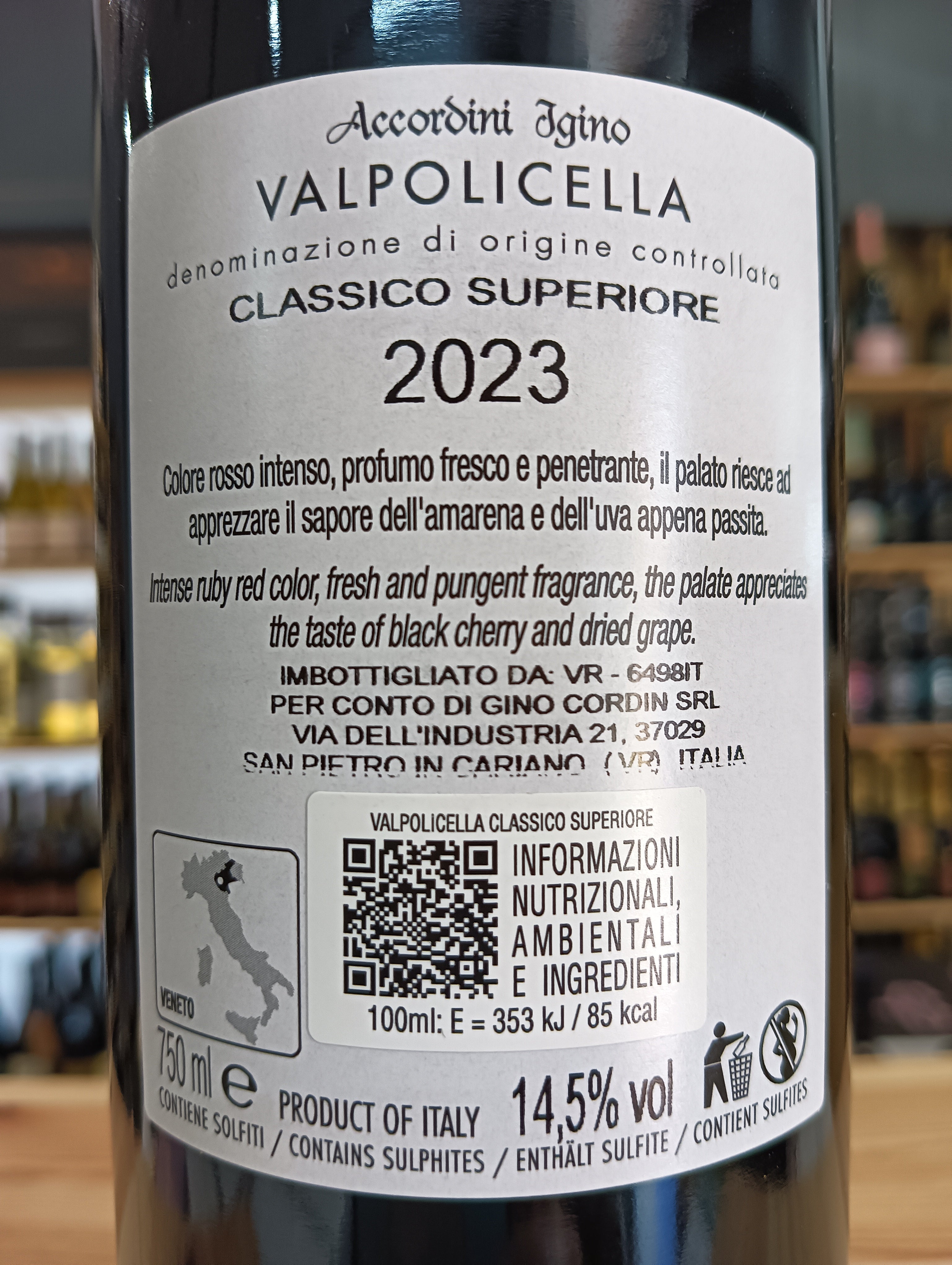 Le Bessole 2023 Valpolicella Superiore - Accordini Igino