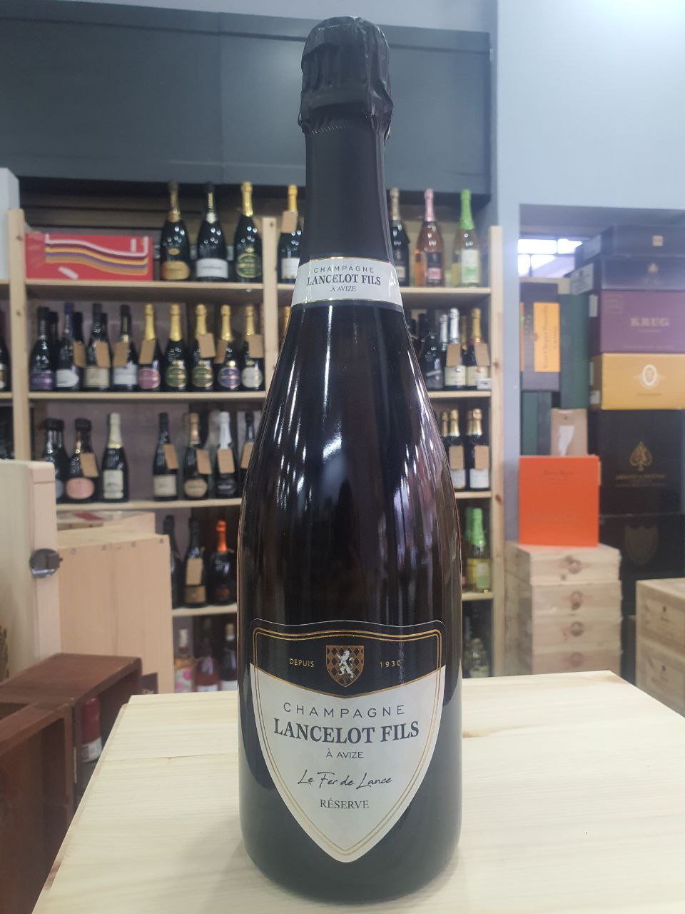 Champagne Extra Brut "Le Fer de Lance" Réserve - Lancelot Fils