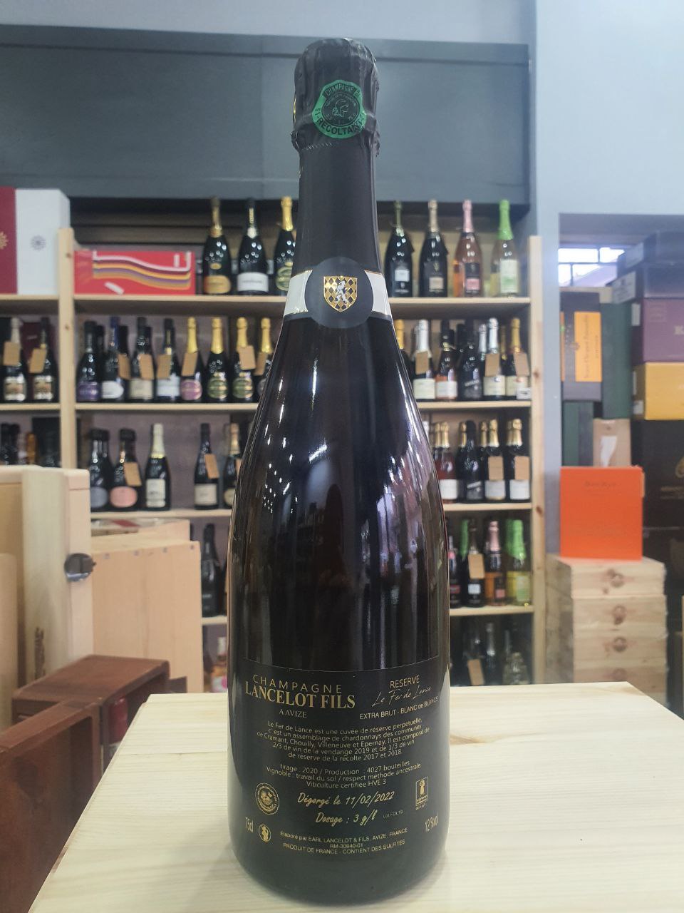 Champagne Extra Brut "Le Fer de Lance" Réserve - Lancelot Fils