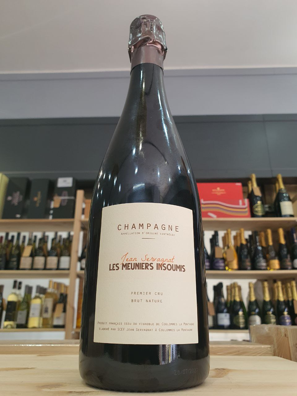 Champagne Brut Nature "Les Meuniers Insoumis" - Jean Servagnat