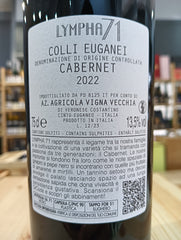Cabernet 2022 Lympha71  - Vigna Vecchia