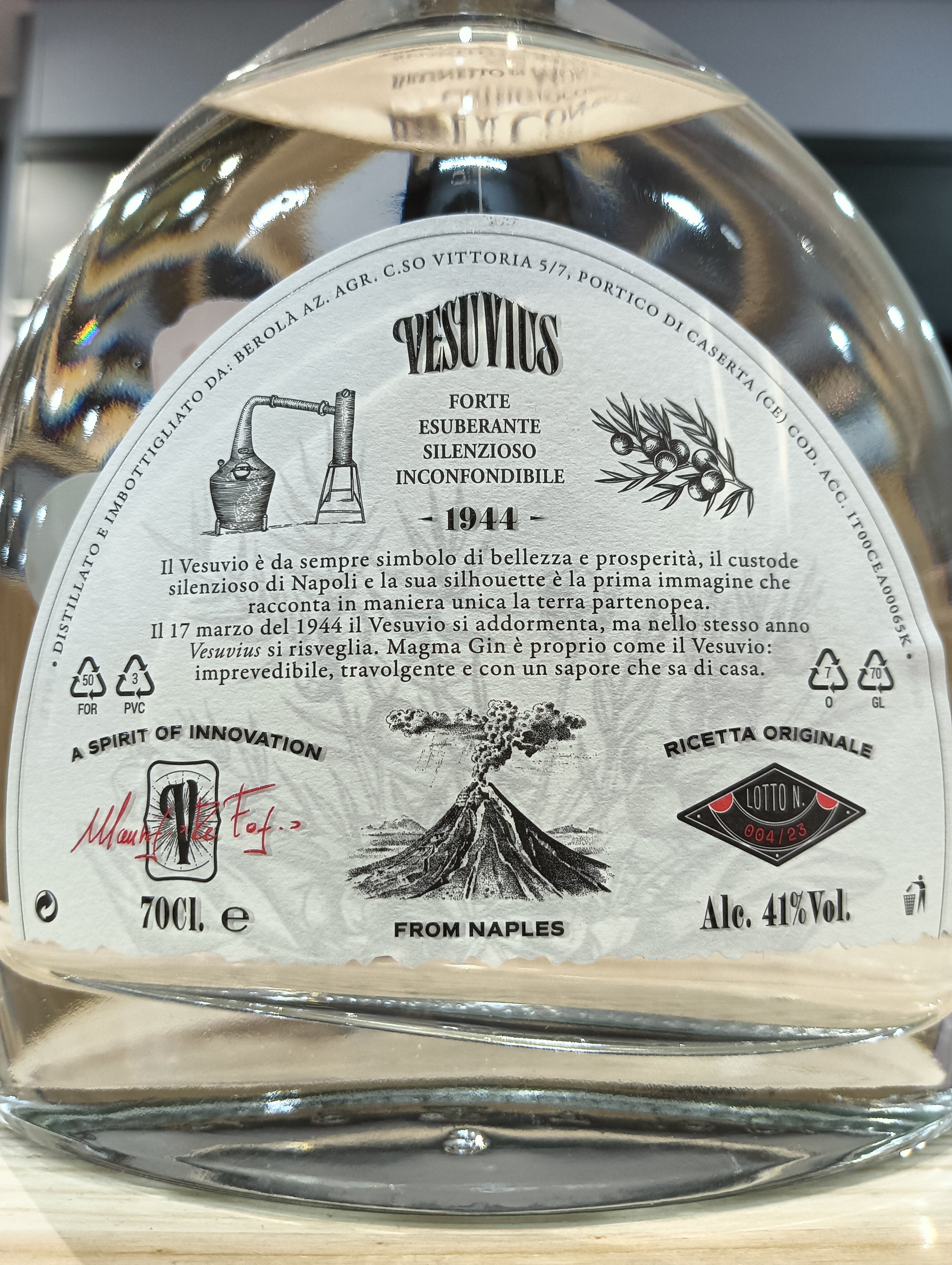 Magma Gin Vesuvius - Berolà