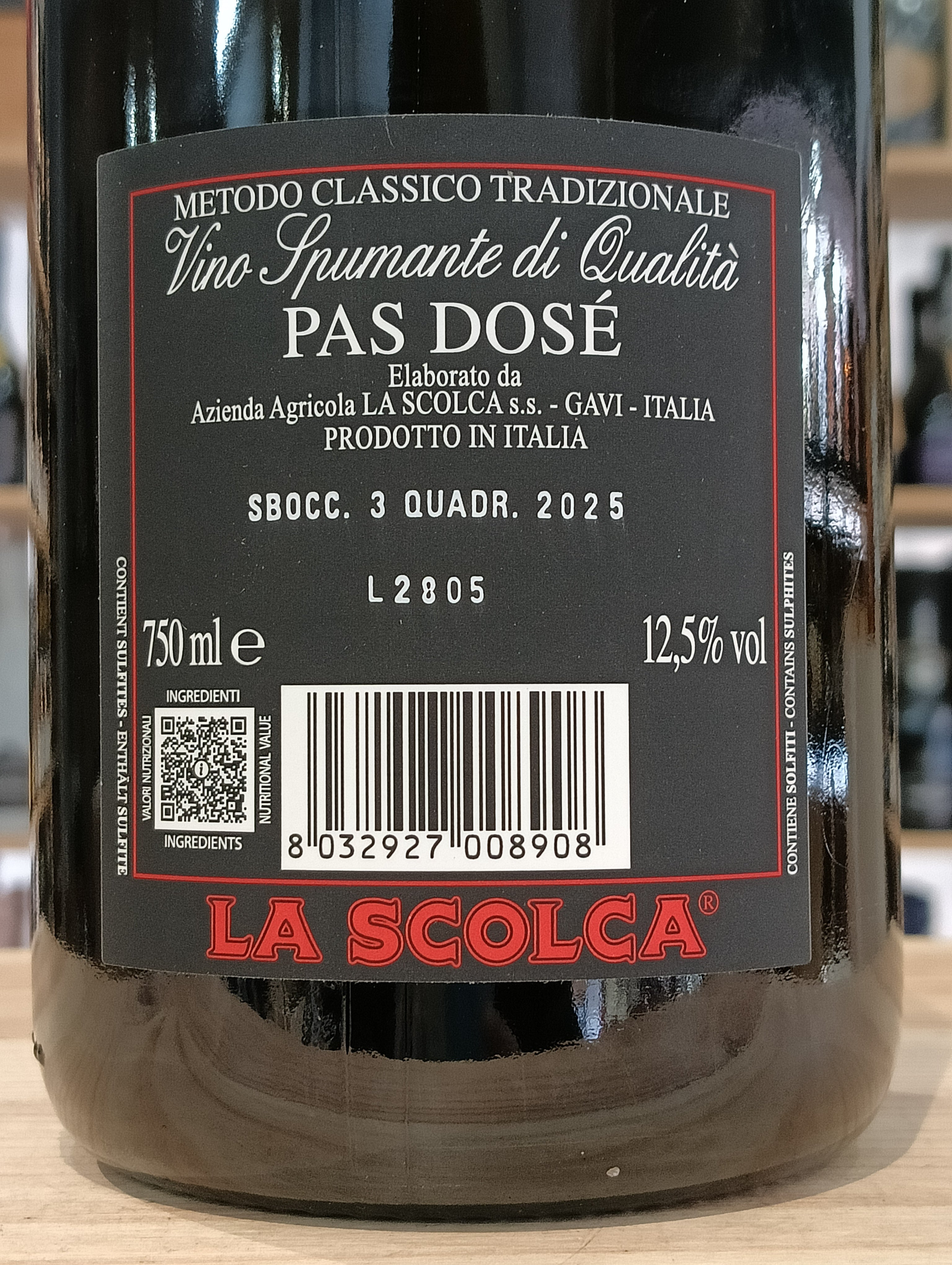 Metodo Classico Pas Dosè Soldati La Scolca