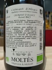 Moltès - Crémant d'Alsace Brut Rosé Bio