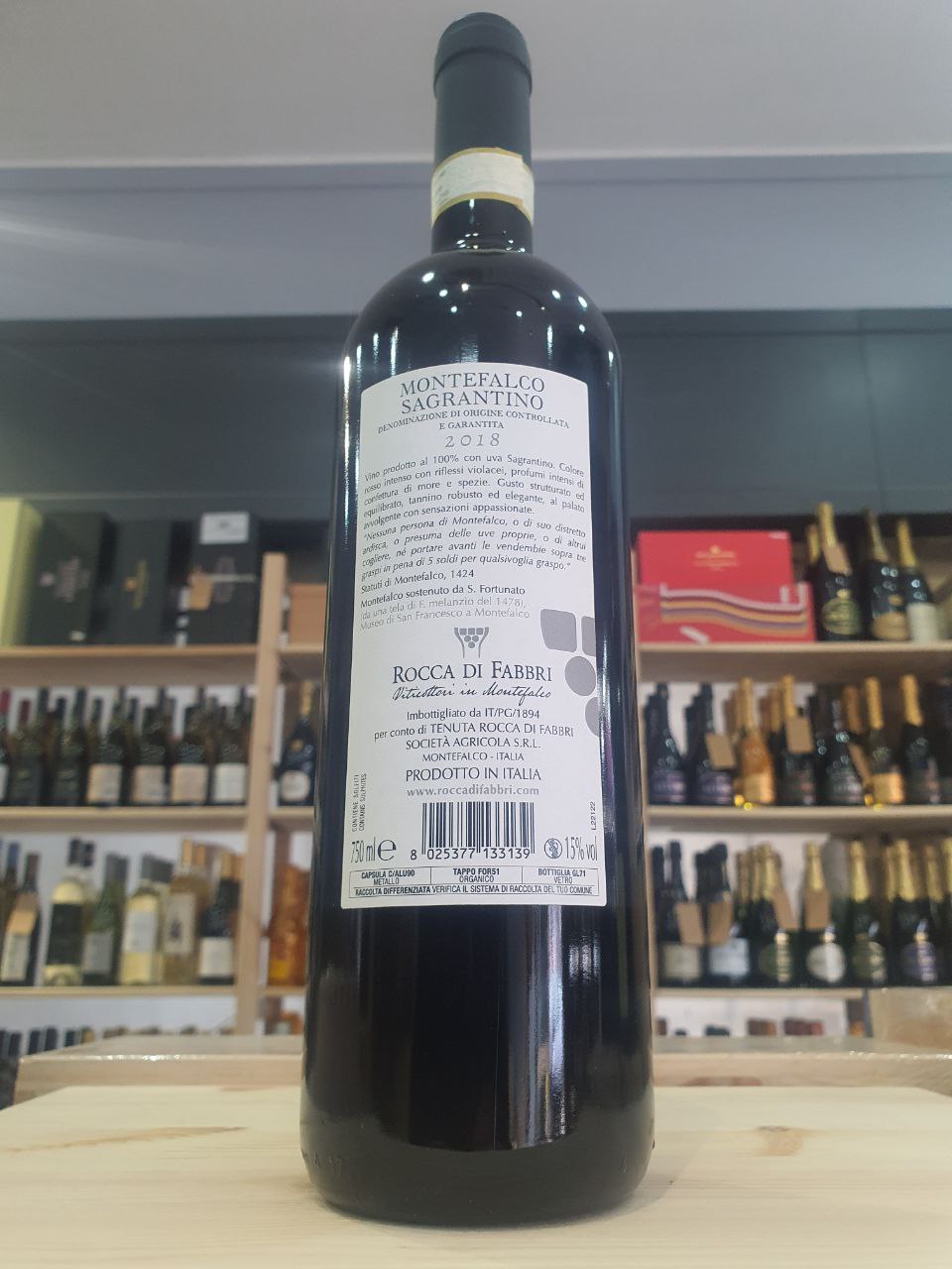 Sagrantino di Montefalco DOCG 2018 - Rocca di Fabbri