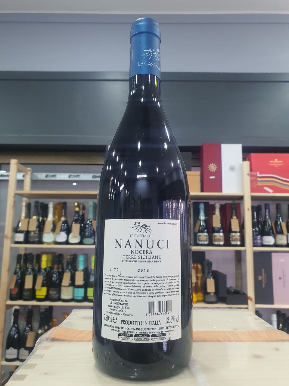 Terre Siciliane IGT Nanuci 2019 Le Casematte