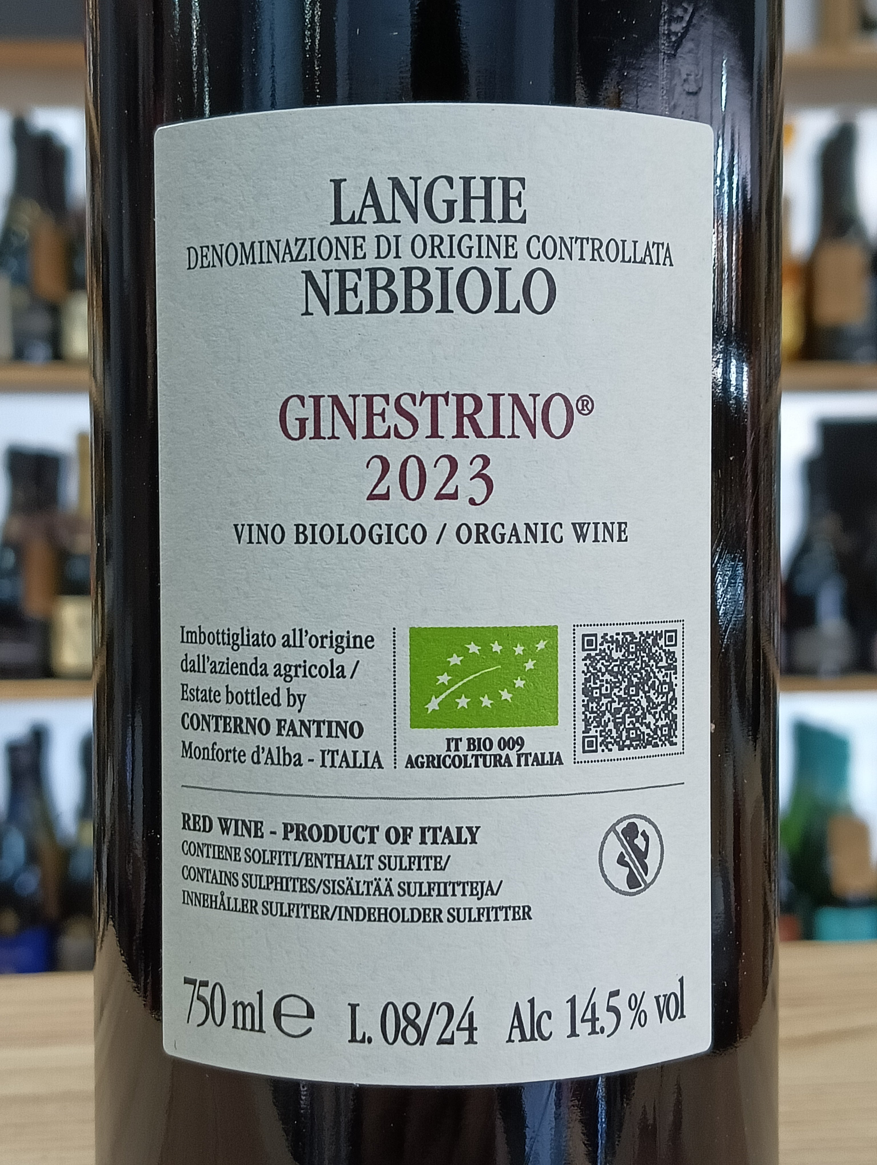 Nebbiolo Ginestrino Langhe DOC 2023 - Conterno Fantino