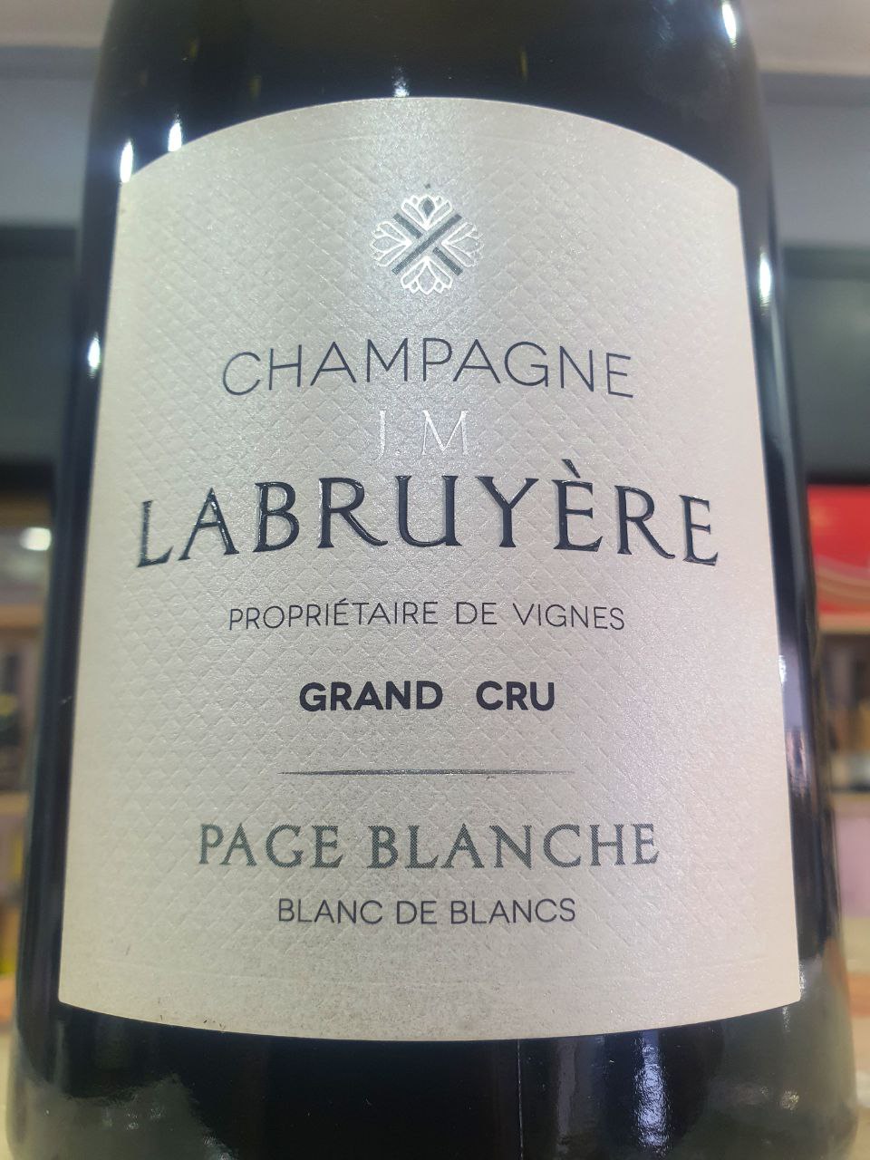Champagne Grand Cru "Page Blanche" J.M. Labruyère