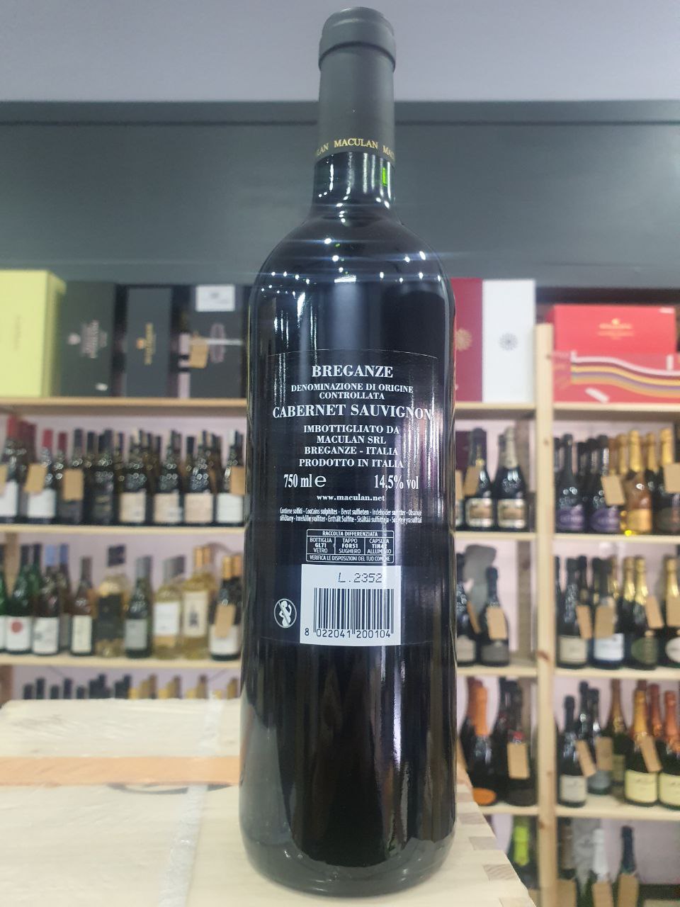 Palazzotto Cabernet Sauvignon Breganze DOC 2020 - Maculan