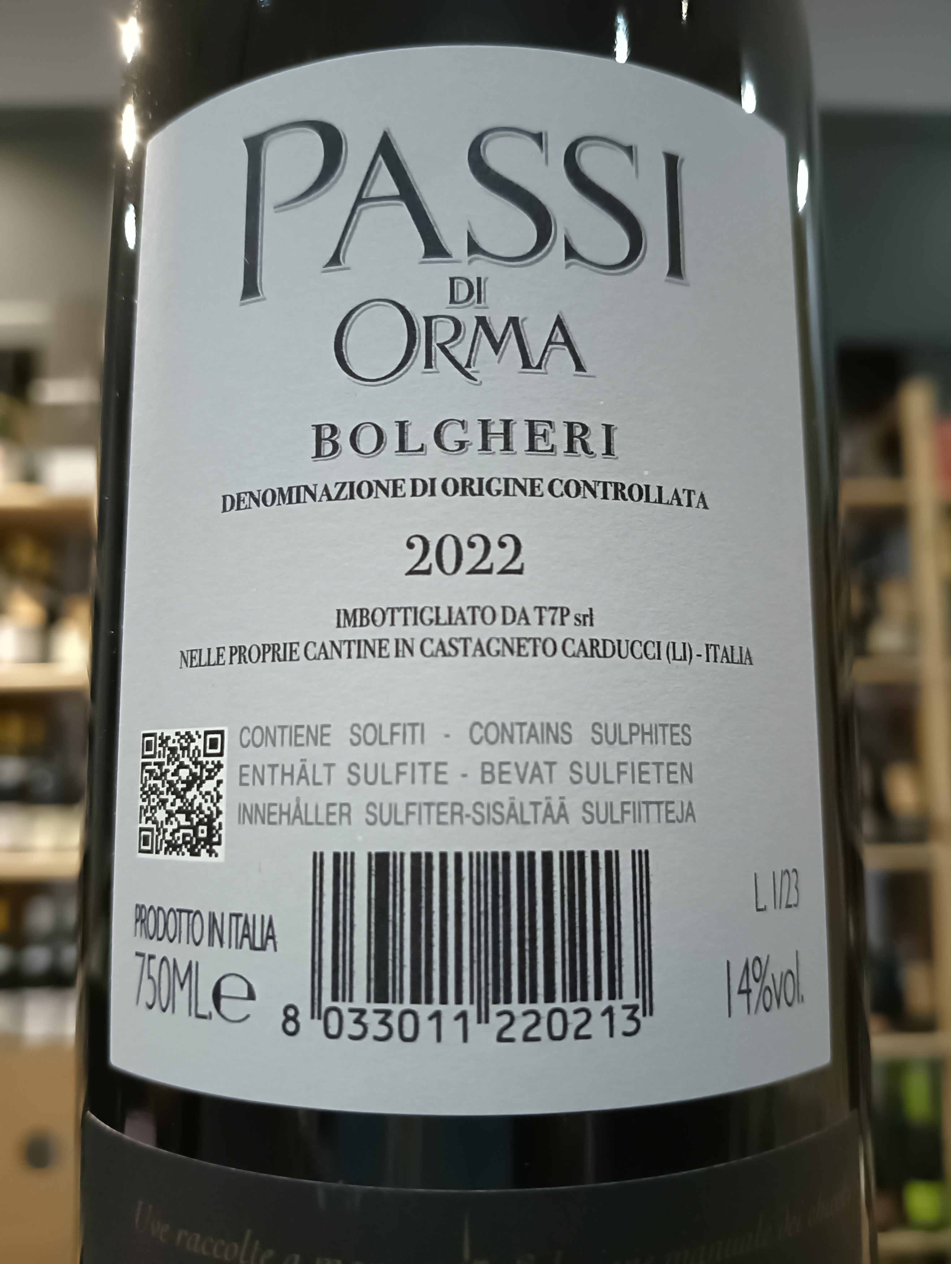 Passi di Orma 2022 Bolgheri Rosso - Orma