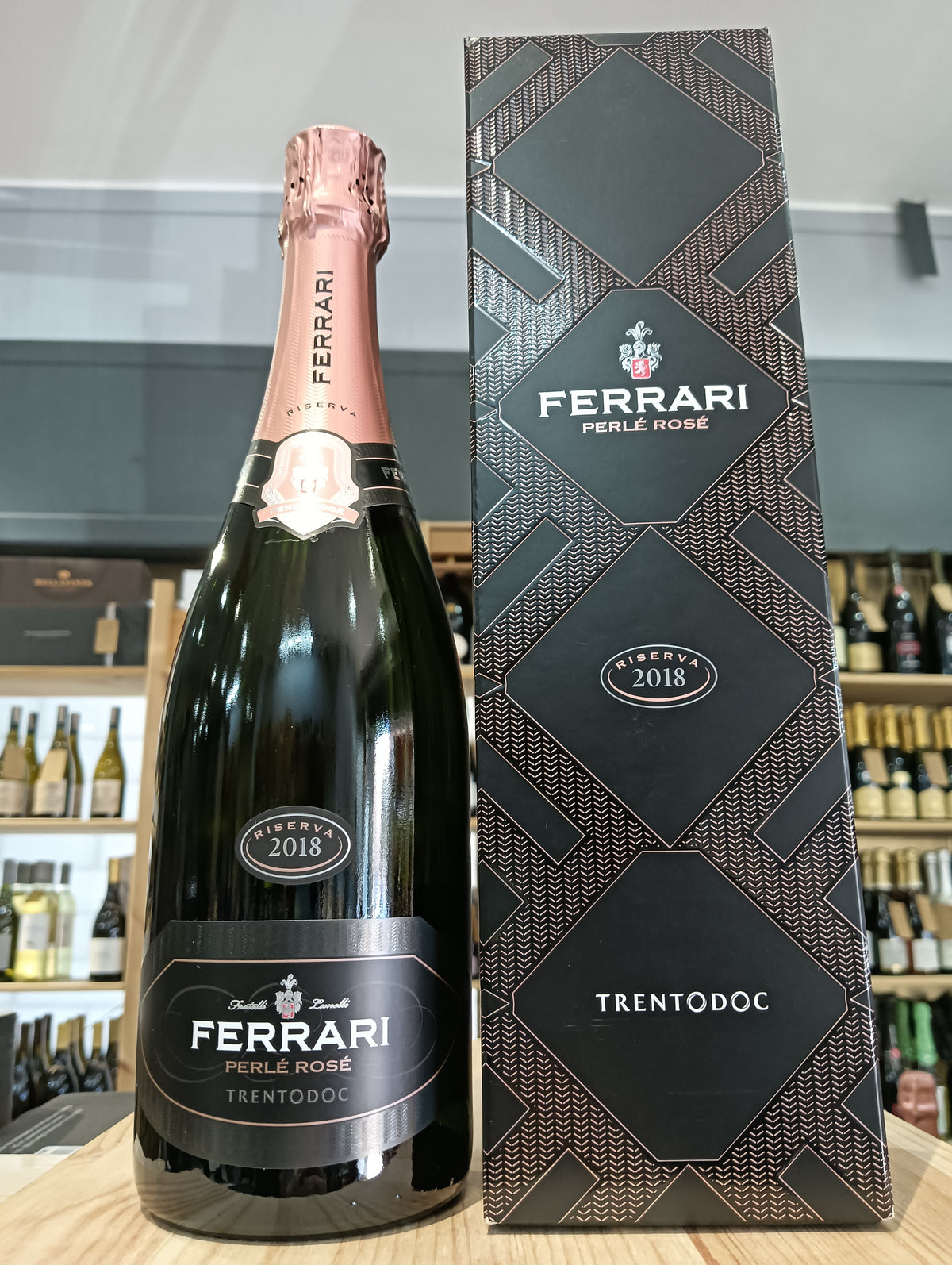 Perlè Rosé Ferrari 2018 Trento DOC Ferrari - Con Astuccio