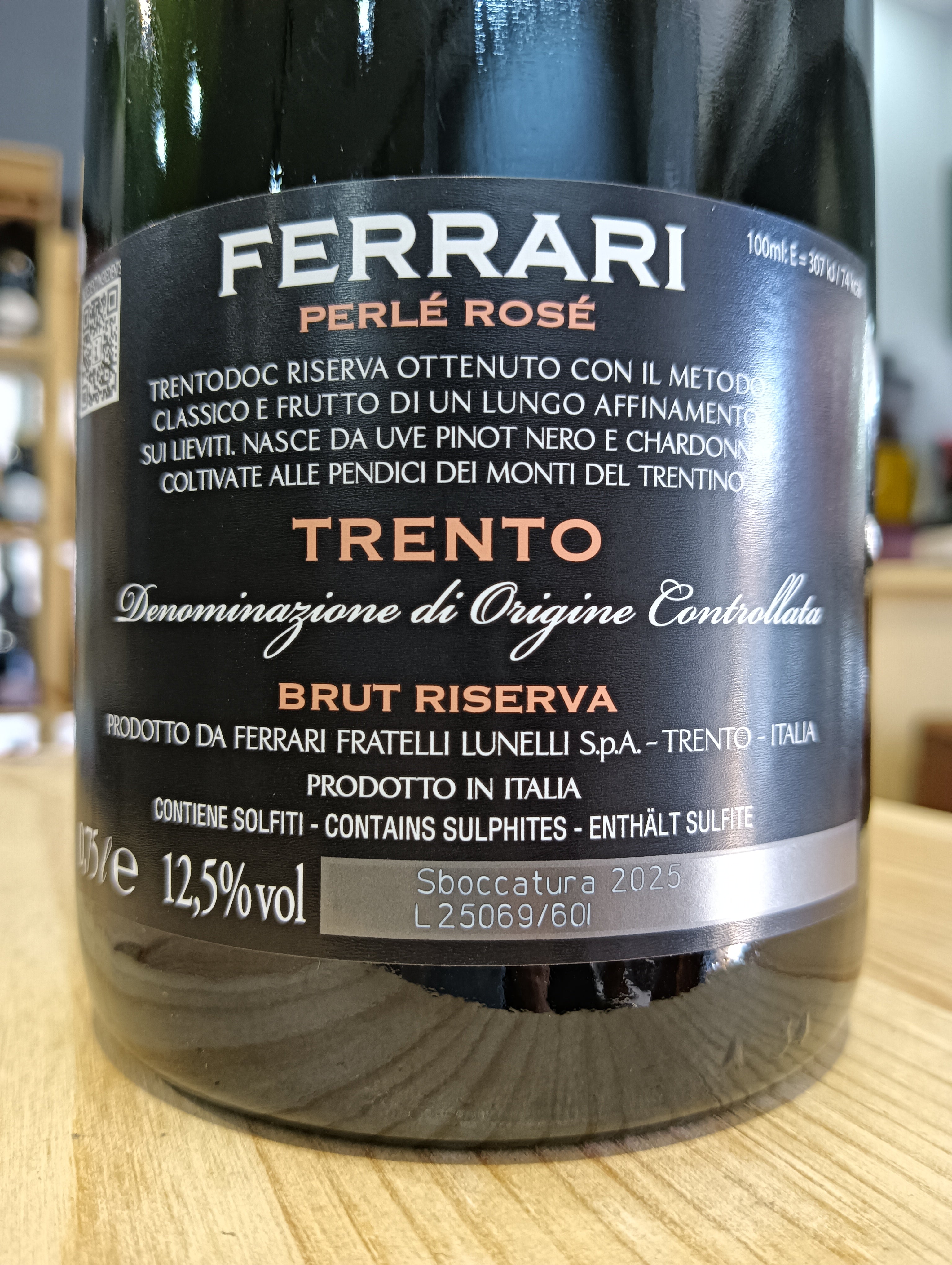 Perlè Rosé Ferrari 2018 Trento DOC Ferrari - Con Astuccio