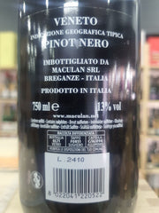 Pinot Nero Veneto IGT 2022- Maculan