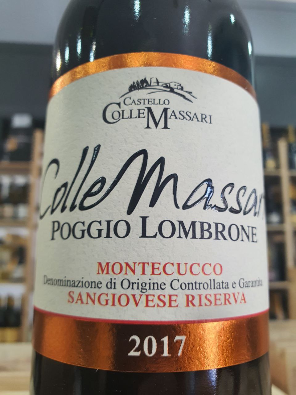 Montecucco Sangiovese Riserva "Poggio Lombrone" 2017 ColleMassari