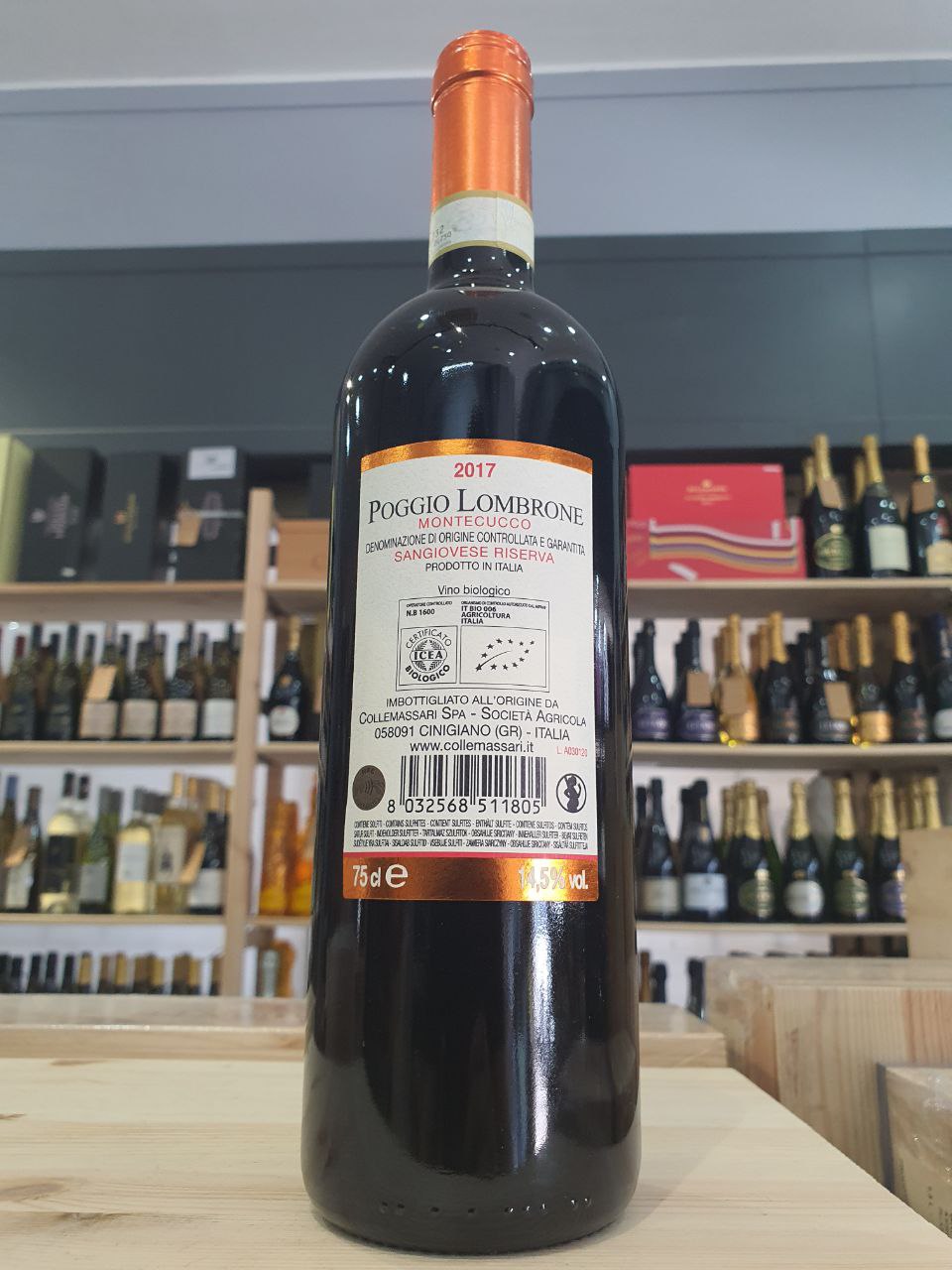 Montecucco Sangiovese Riserva "Poggio Lombrone" 2017 ColleMassari