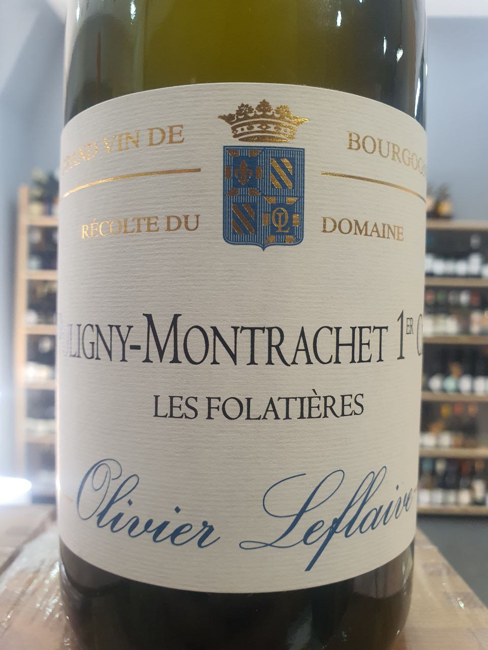 Puligny-Montrachet 1er Cru Les Folatières Domaine 2019 - Olivier Leflaive
