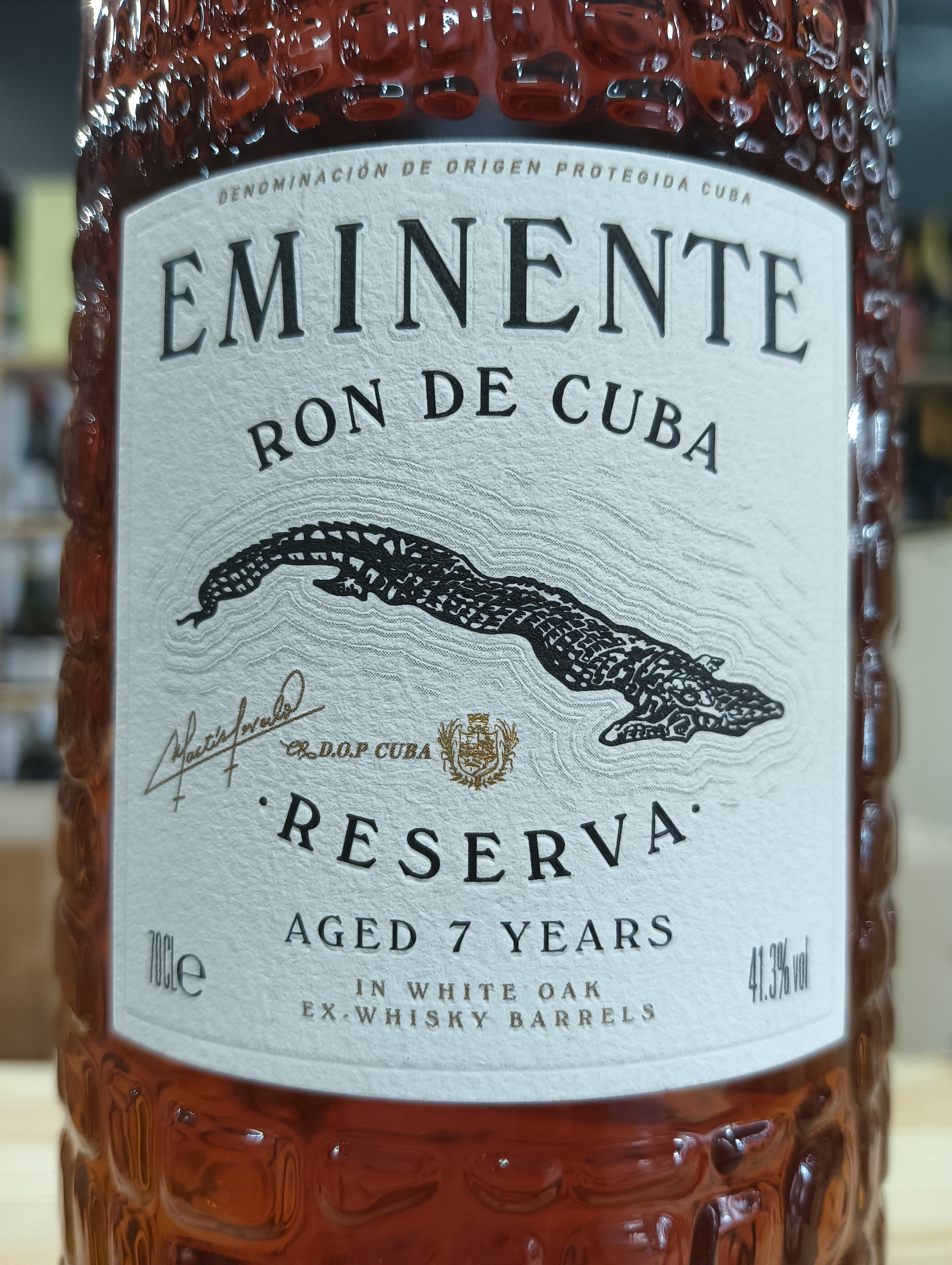 Ron de Cuba Aged 7 Years Reserva - Eminente