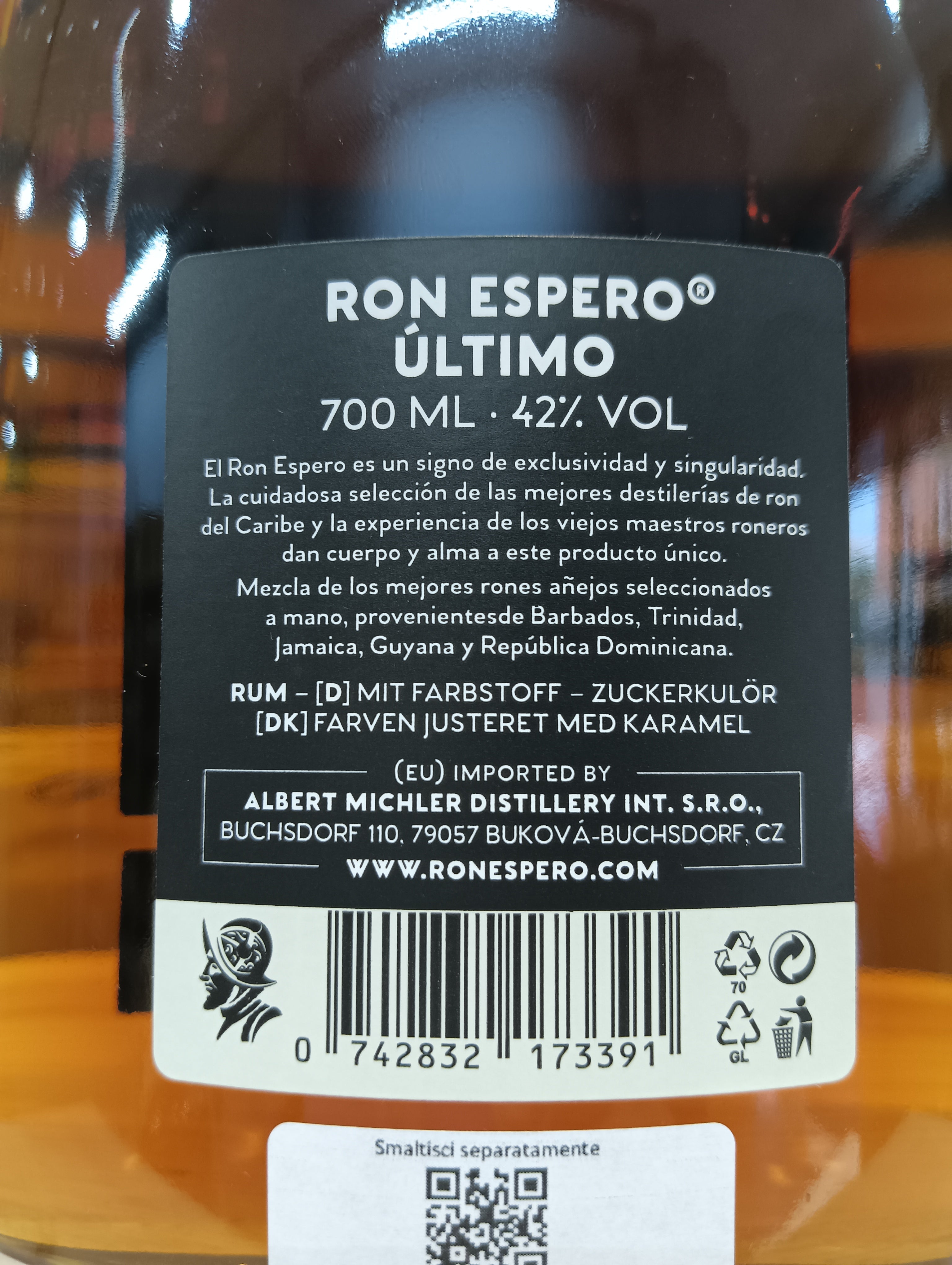 Ron Espero ÚLTIMO Selección del Siglo (Astucciato)