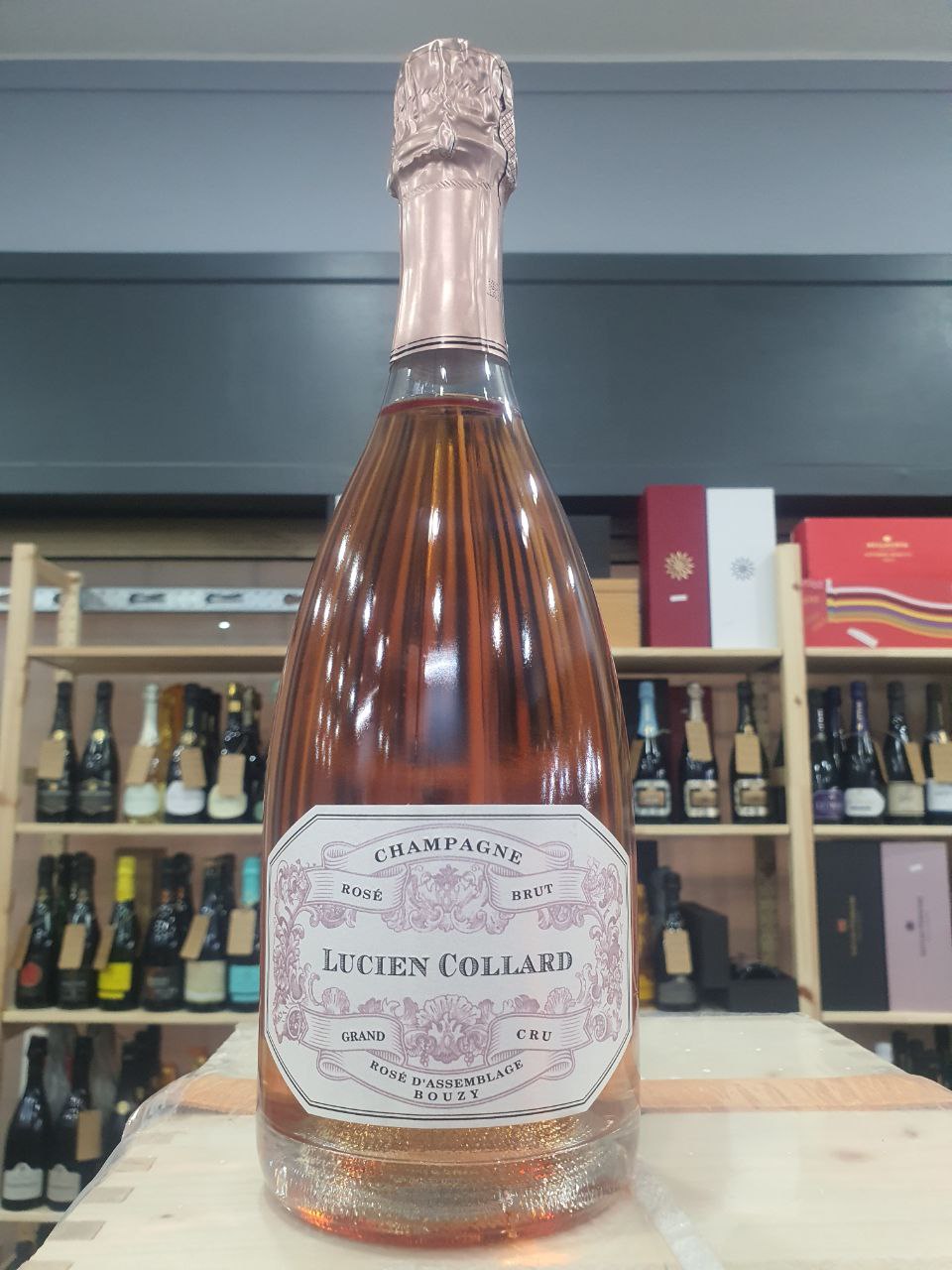 Champagne Lucien Collard Rosé Brut Grand Cru Bouzy