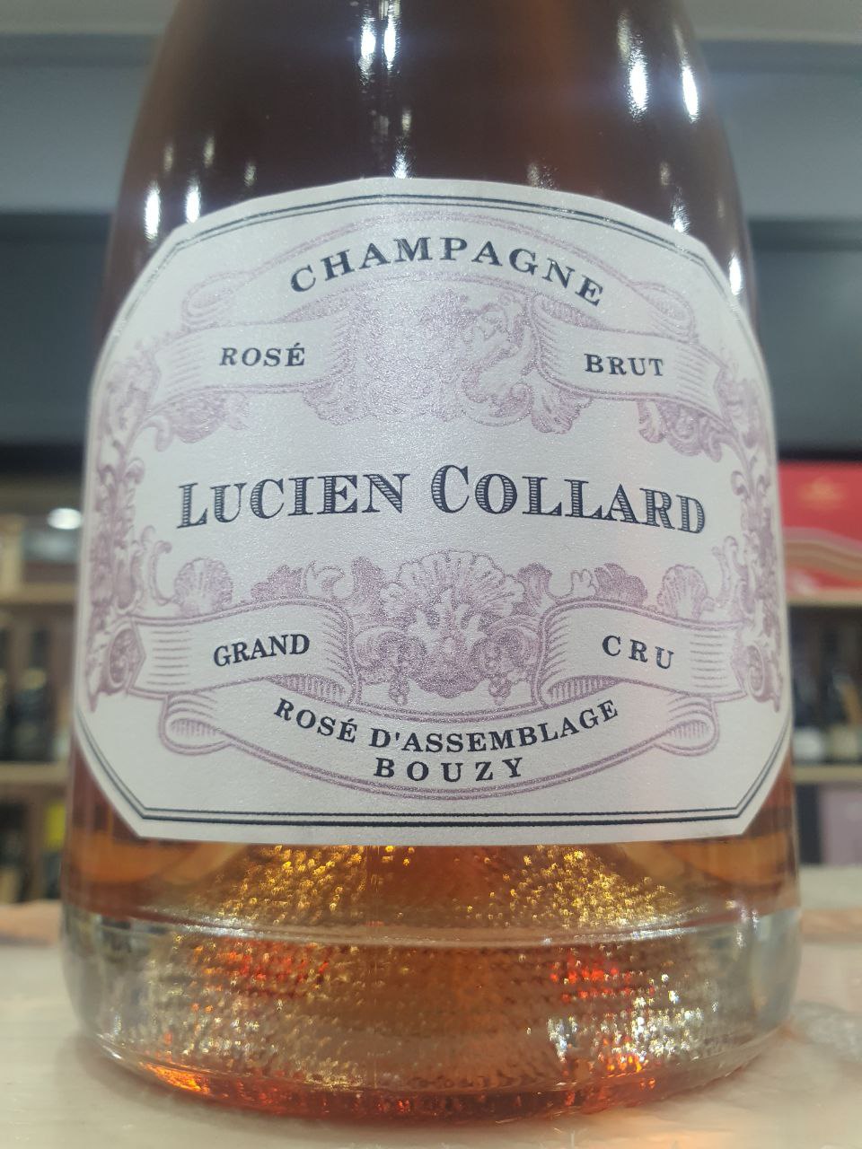 Champagne Lucien Collard Rosé Brut Grand Cru Bouzy