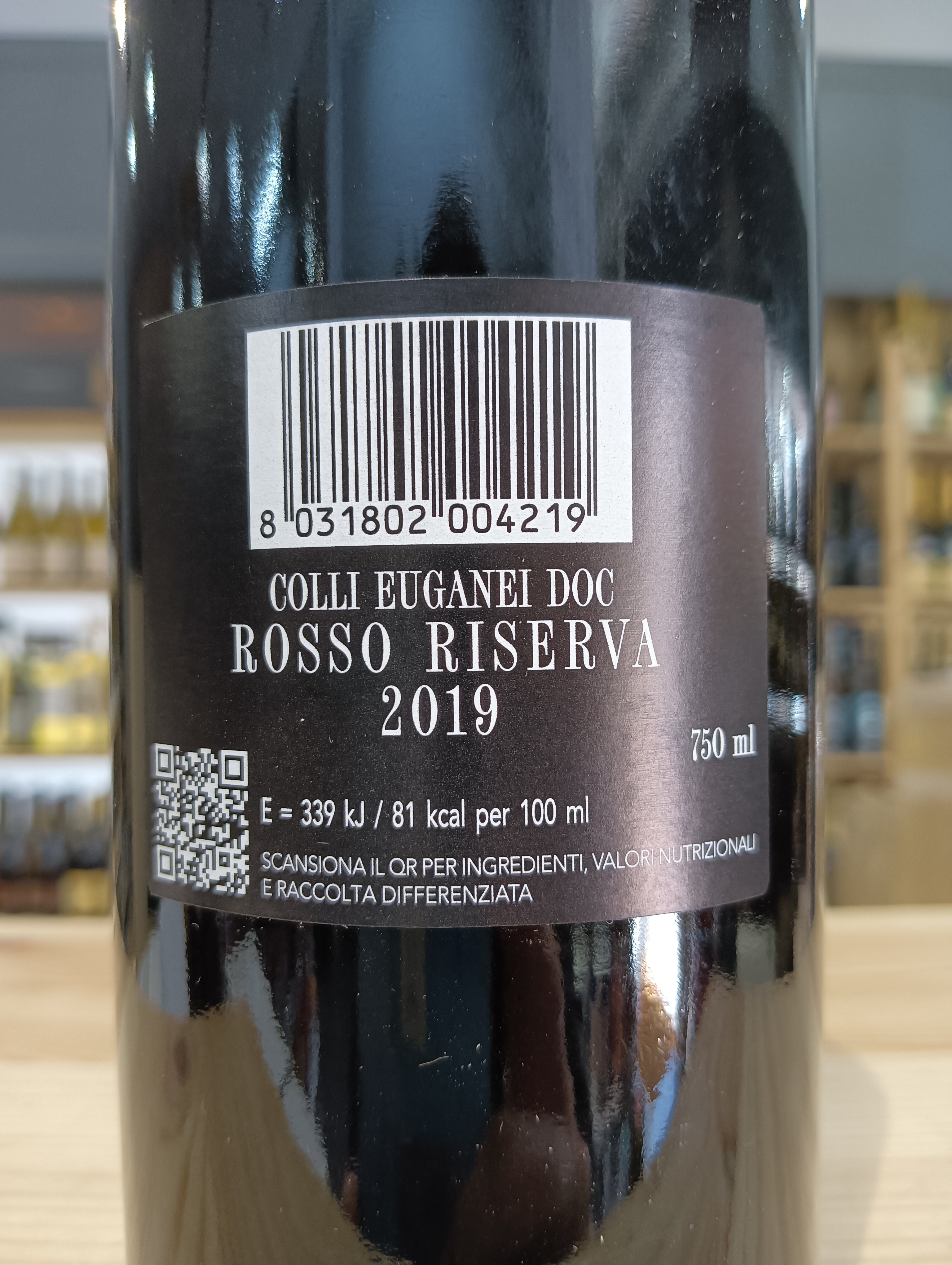 Rosso Riserva Vignalta 2019 - DOC Colli Euganei