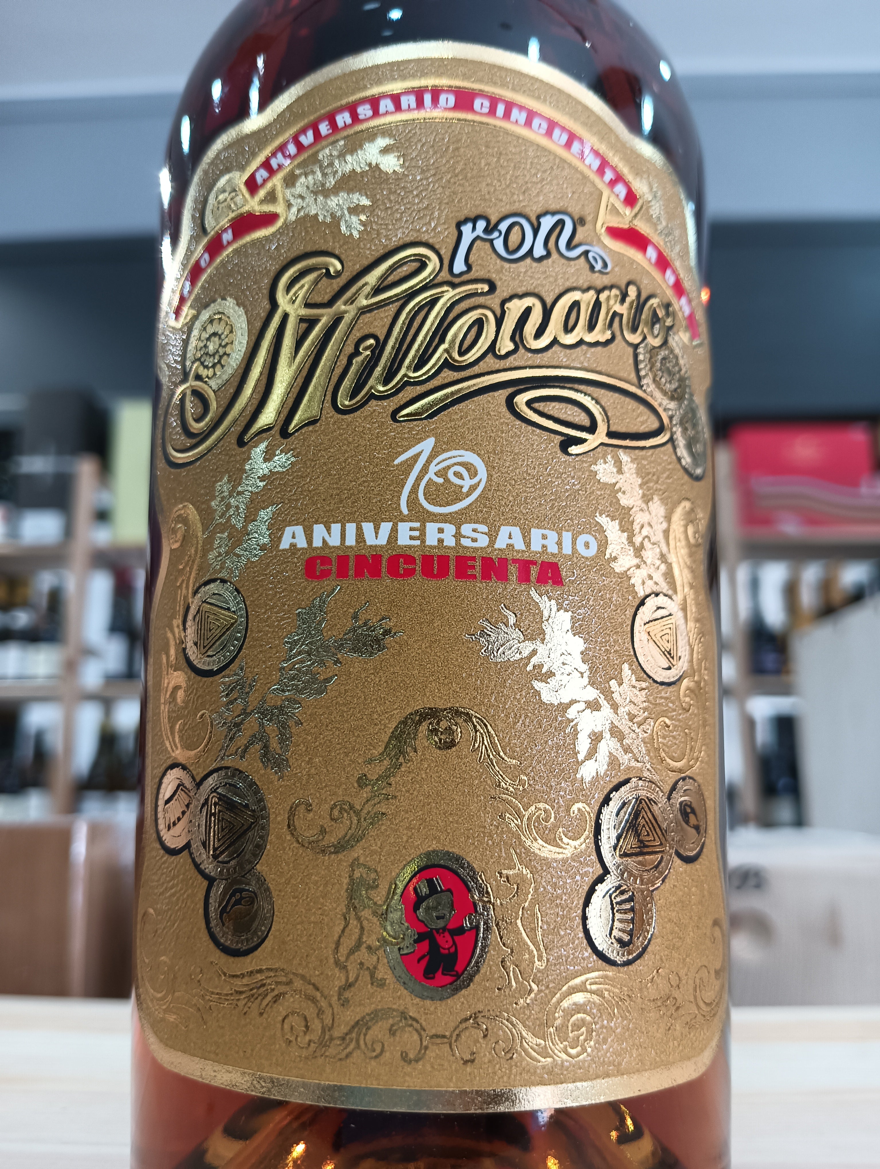 Rum Cincuenta 10 Aniversario Ron Millonario (Astucciato)
